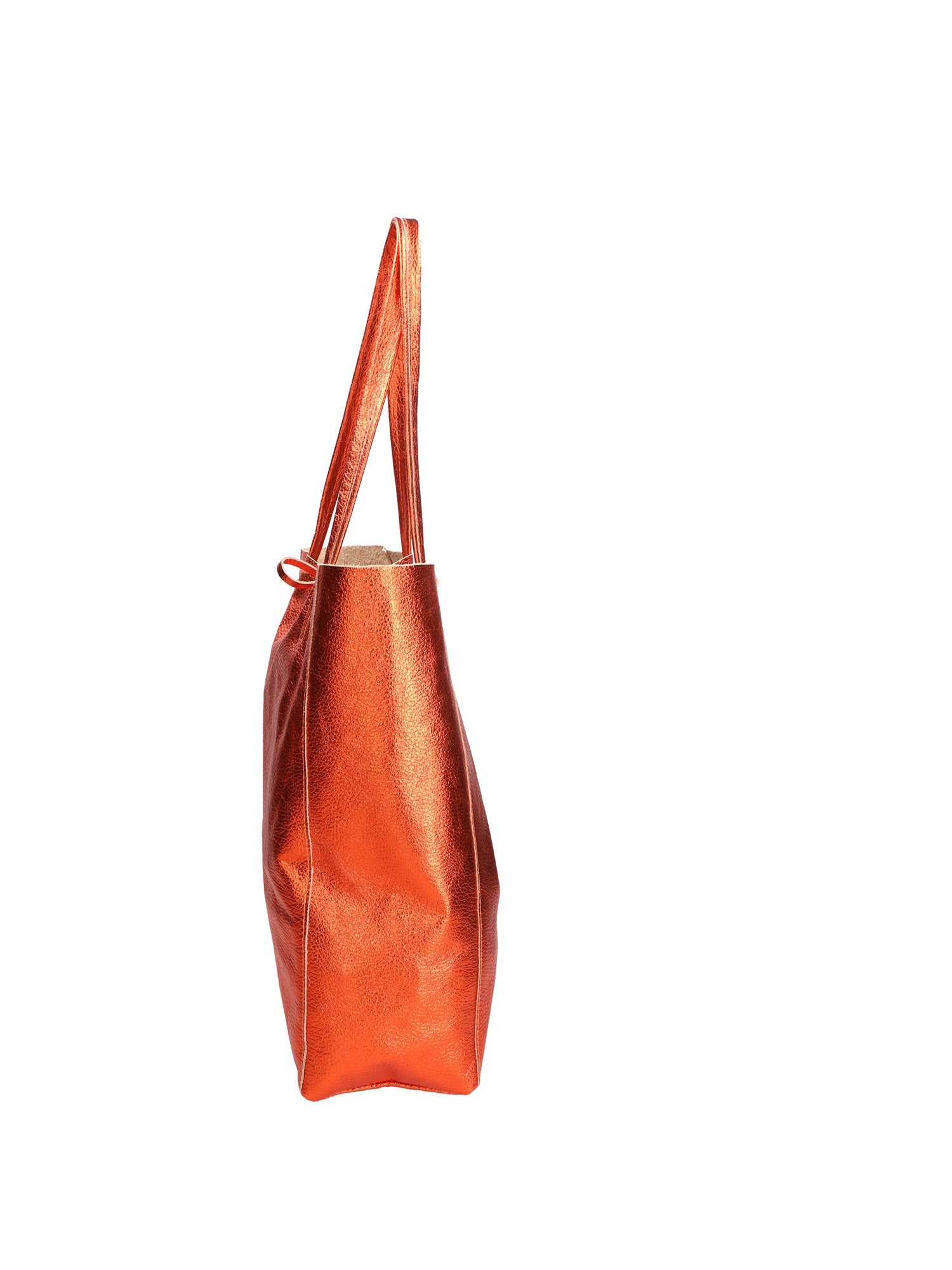 Borsa a spalla da Donna Genny in Vera Pelle Made in Italy 36x40x11 cm