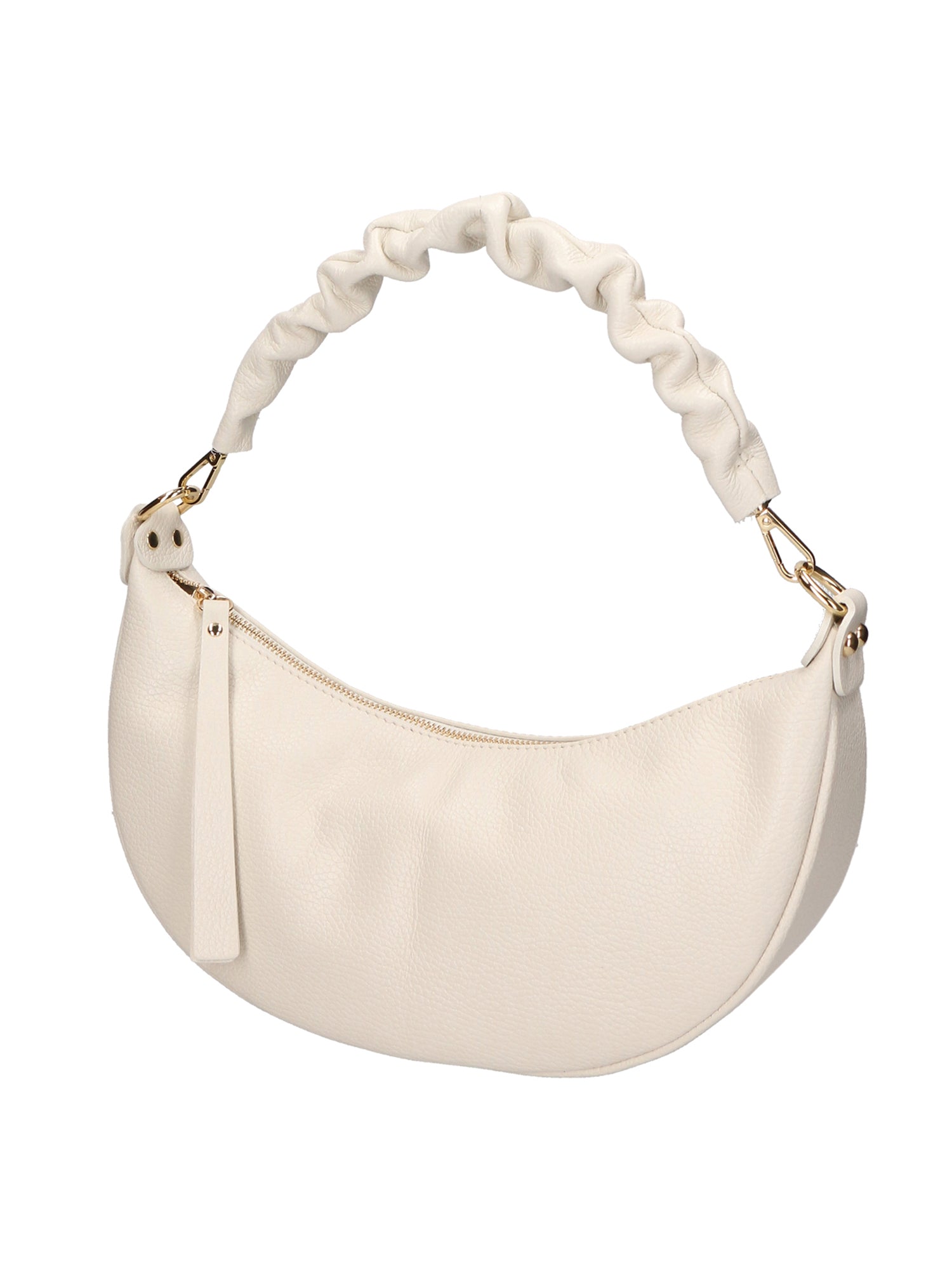 Ida Borsa a spalla da donna Vera pelle 05916-C38 PANNA Chiara Ferretti