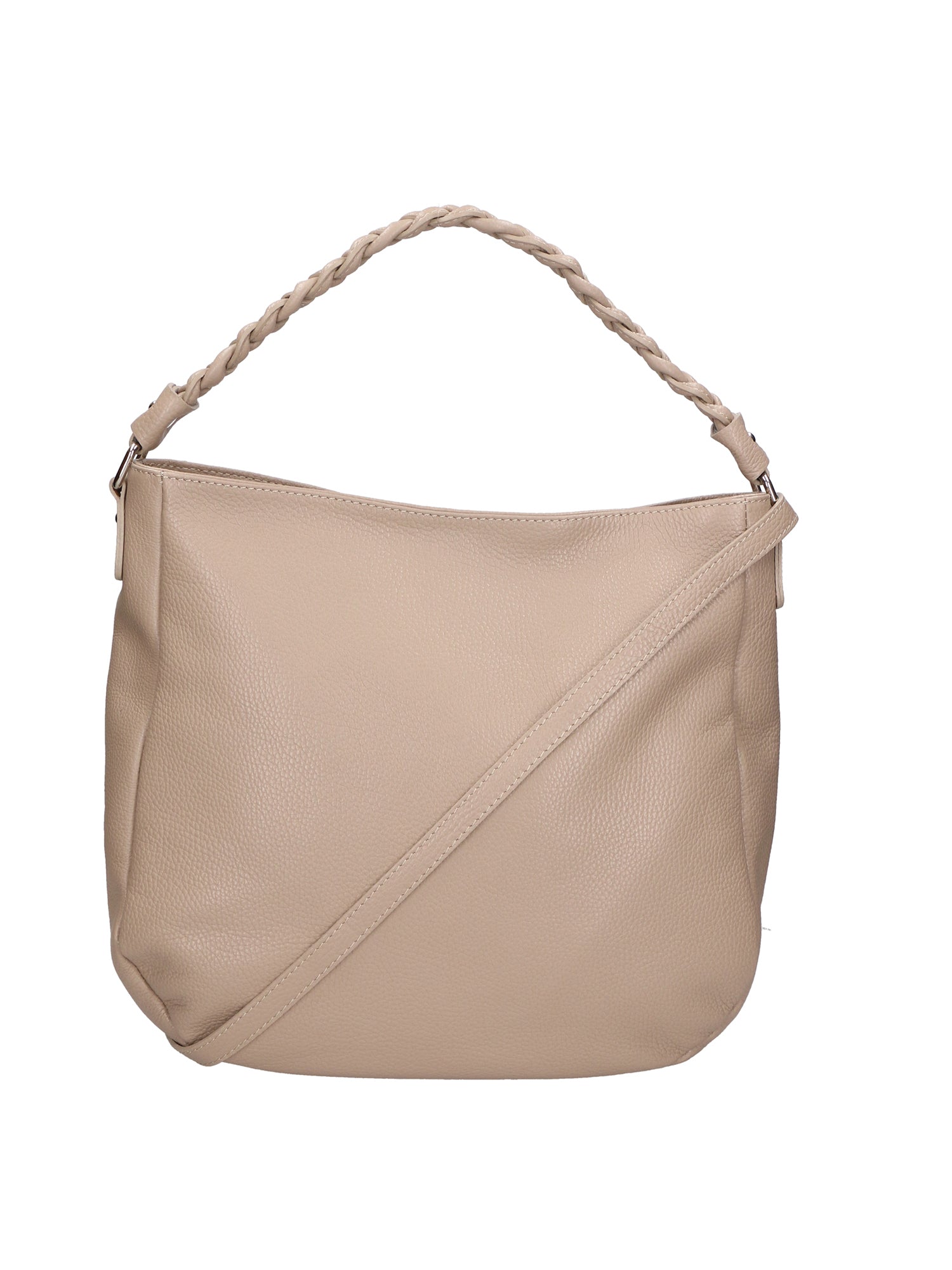 Gaia Borsa a spalla da donna Vera pelle 05897-C05 TAUPE Chiara Ferretti