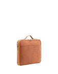 Borsa a mano unisex in vera pelle Made in Italy 4542-MIELE Alessia Firenze