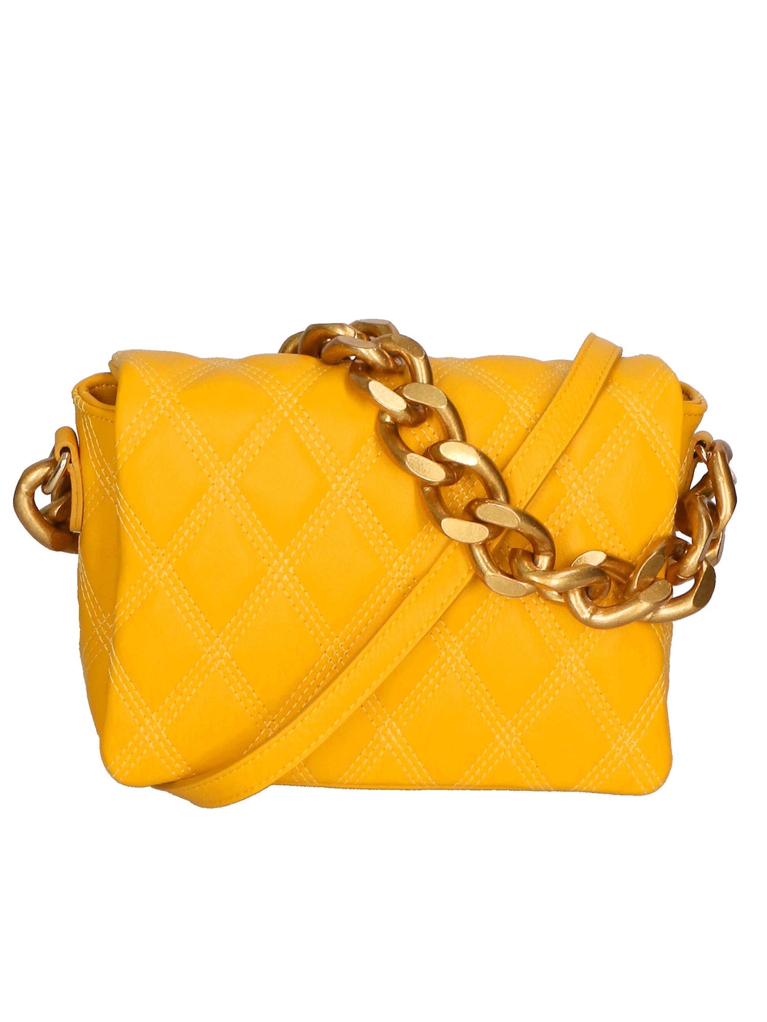 Adriana Borsa a mano da donna Vera pelle 04539-S04 GIALLO Chiara Ferretti