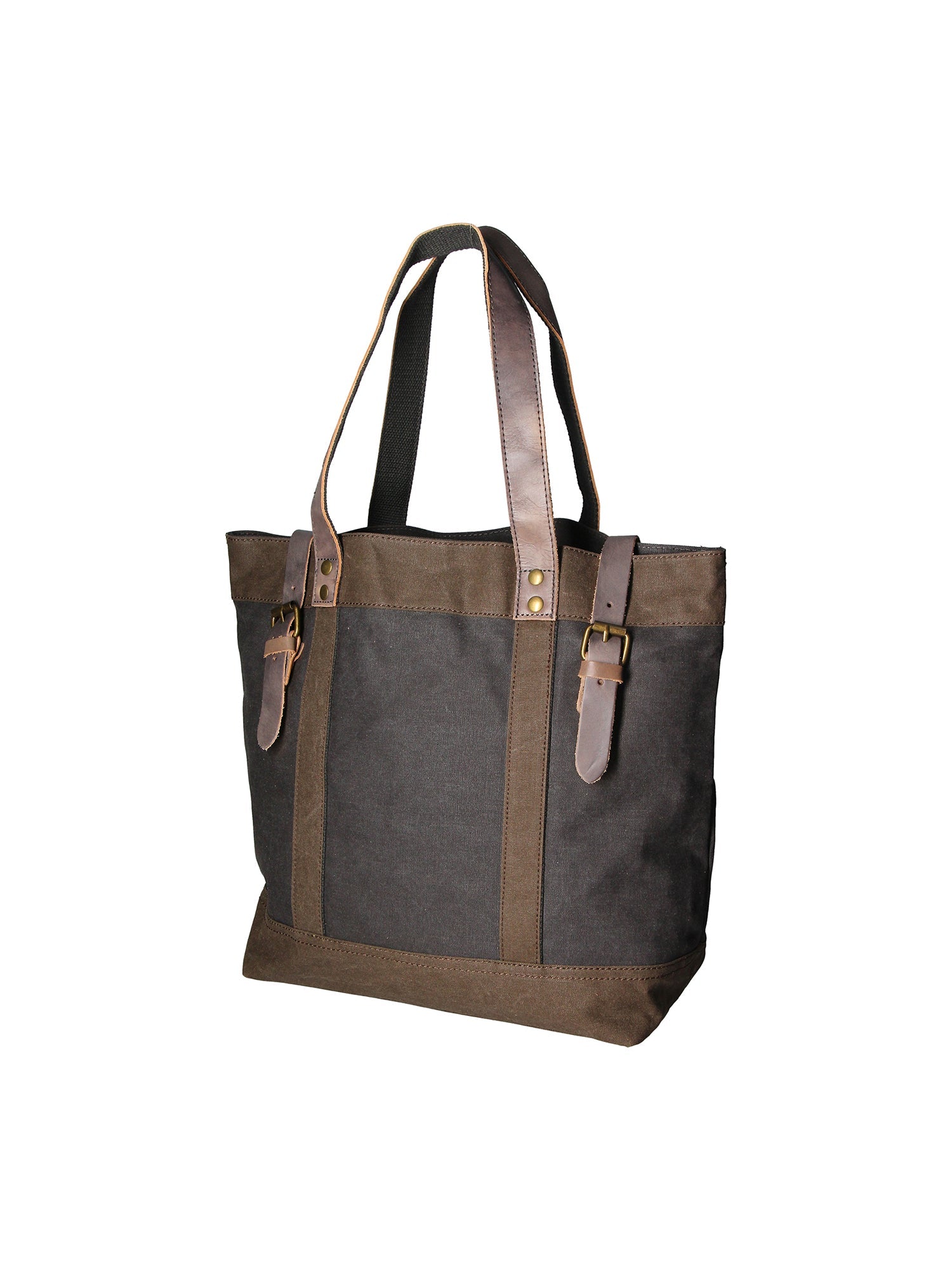 Maura Borsa a mano unisex Canvas e pelle ZG3012-NERO BLACK Chiara Ferretti