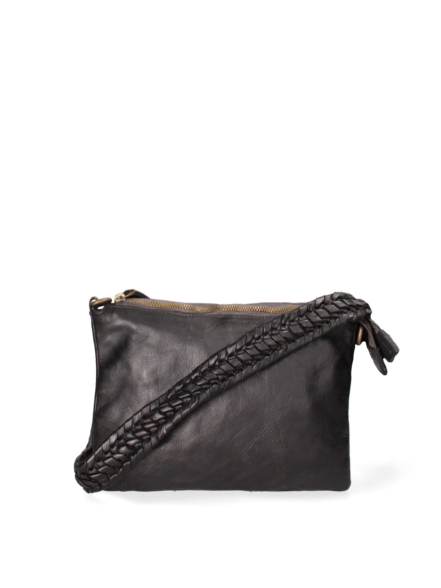 Lucca Borsa a tracolla da donna Vera pelle 1001-D28 NERO Chiara Ferretti