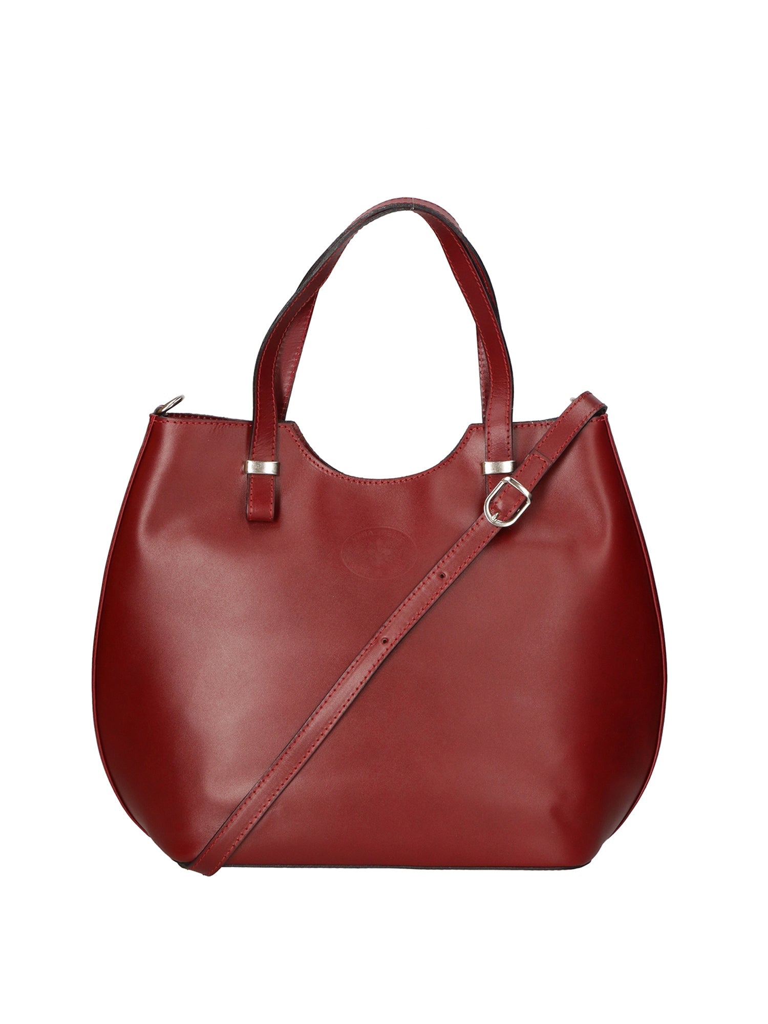 Egle Borsa a mano da donna Vera pelle 80046-ROSSO Chiara Ferretti