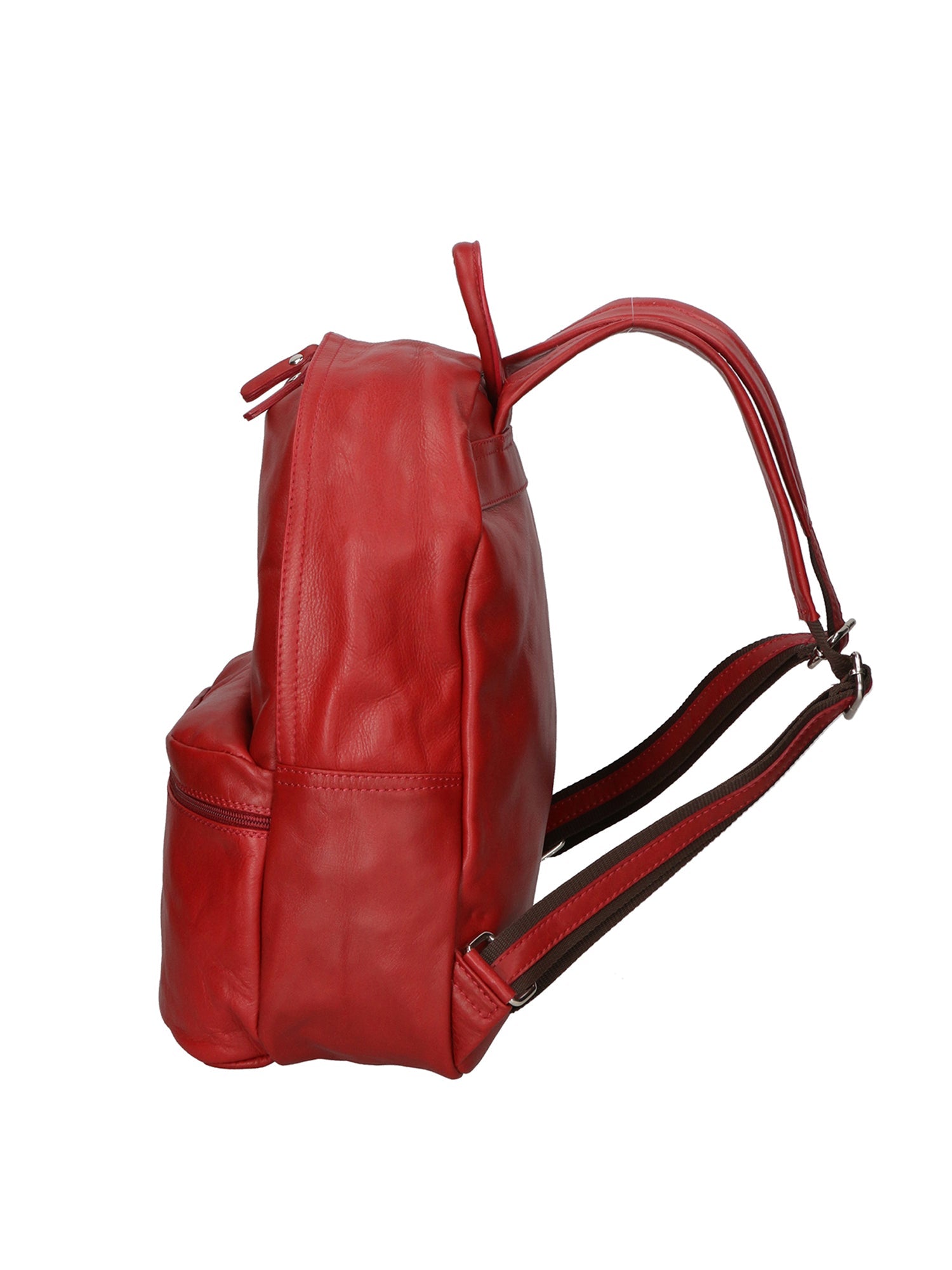 Cloe Zaino da donna in vera pelle Artigianale 6161-S10 ROSSO Chiara Ferretti