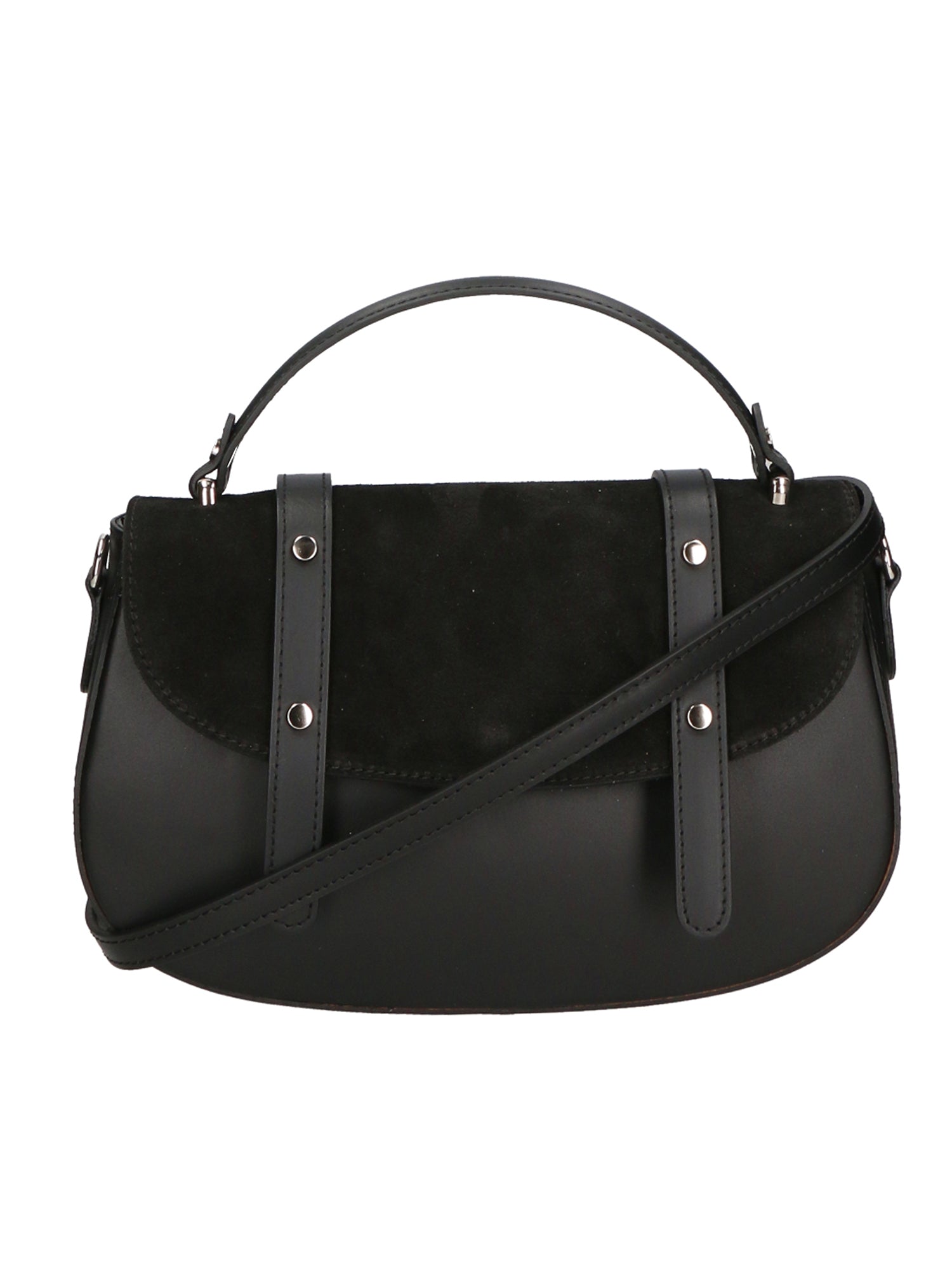 Genziana Borsa a mano da donna Vera pelle 05993-P218 NERO+23 NERO Chiara Ferretti