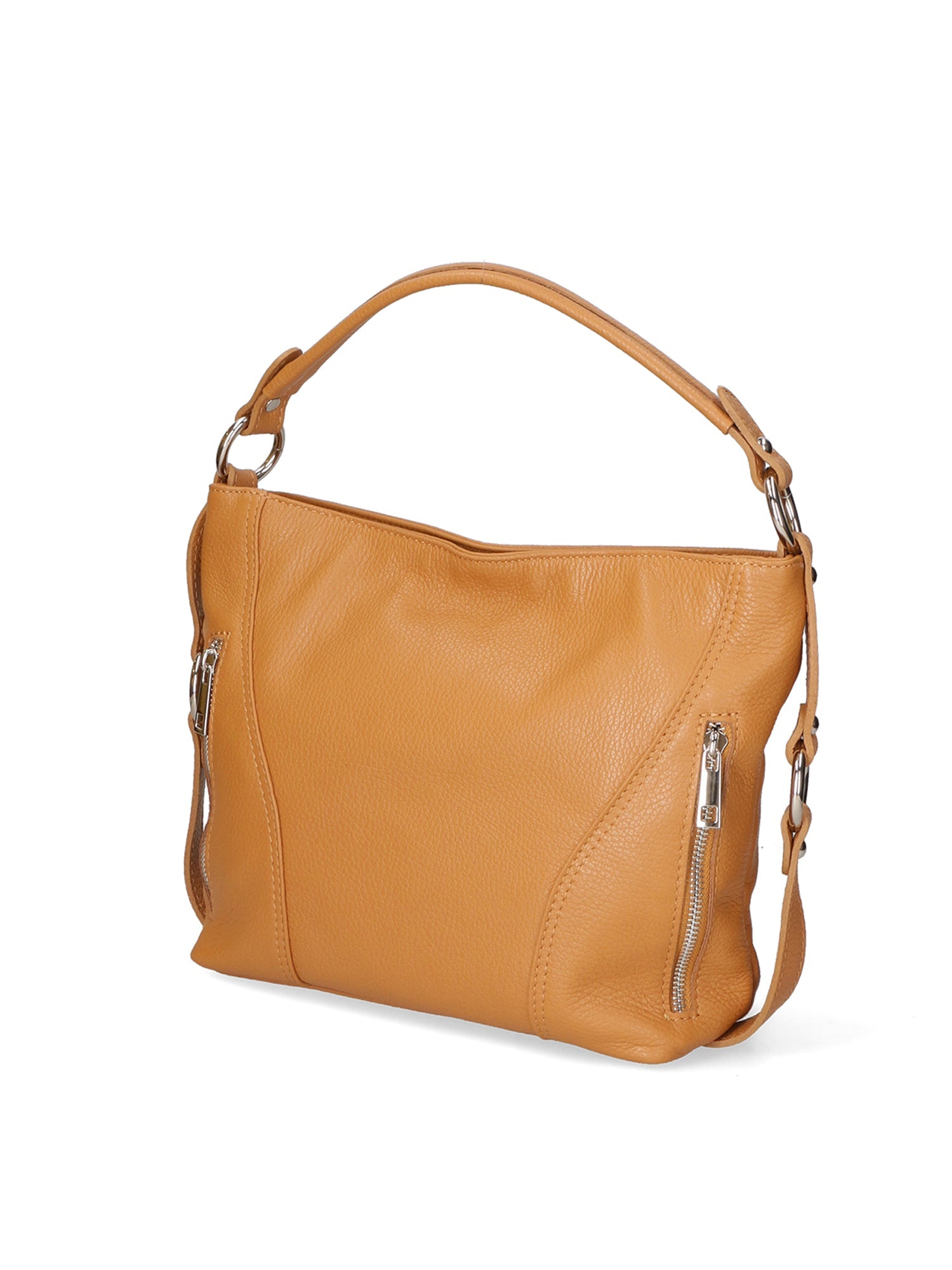 Emmy Borsa a mano da donna Vera pelle 80068-D17 CUOIO SCURO DARK COGNAC Chiara Ferretti