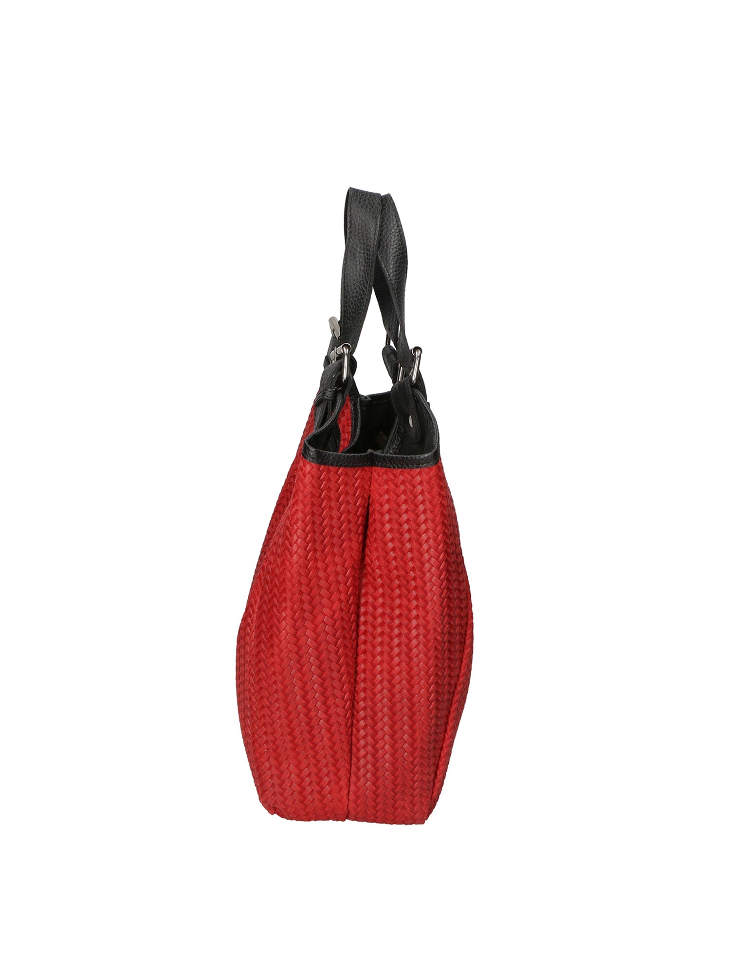 Elettra Borsa a mano da donna Vera pelle 80050-ROSSO RED Chiara Ferretti