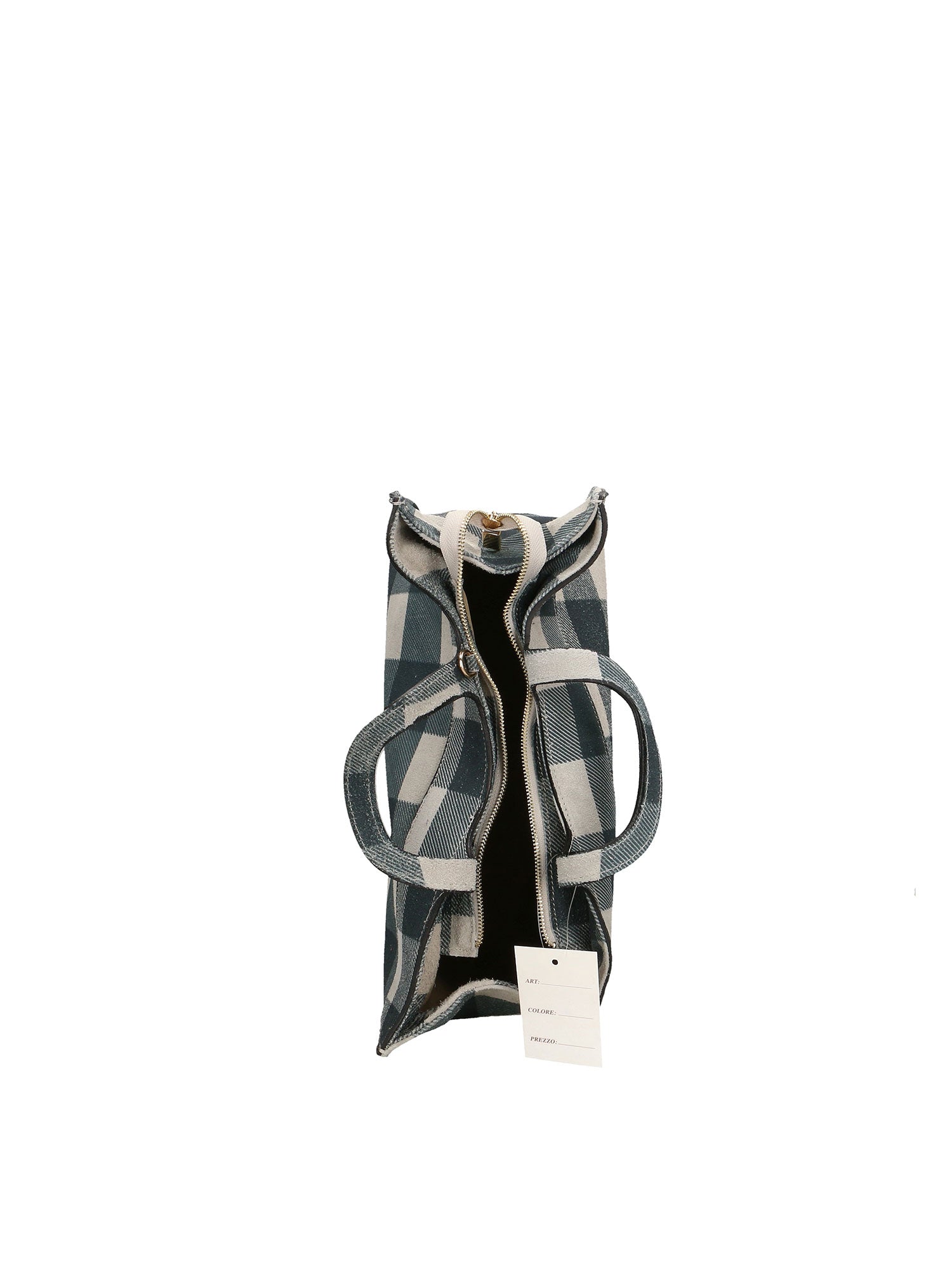 Ambrel Borsa a mano da donna Vera pelle 00660-020 GRIGIO CHIARO Chiara Ferretti
