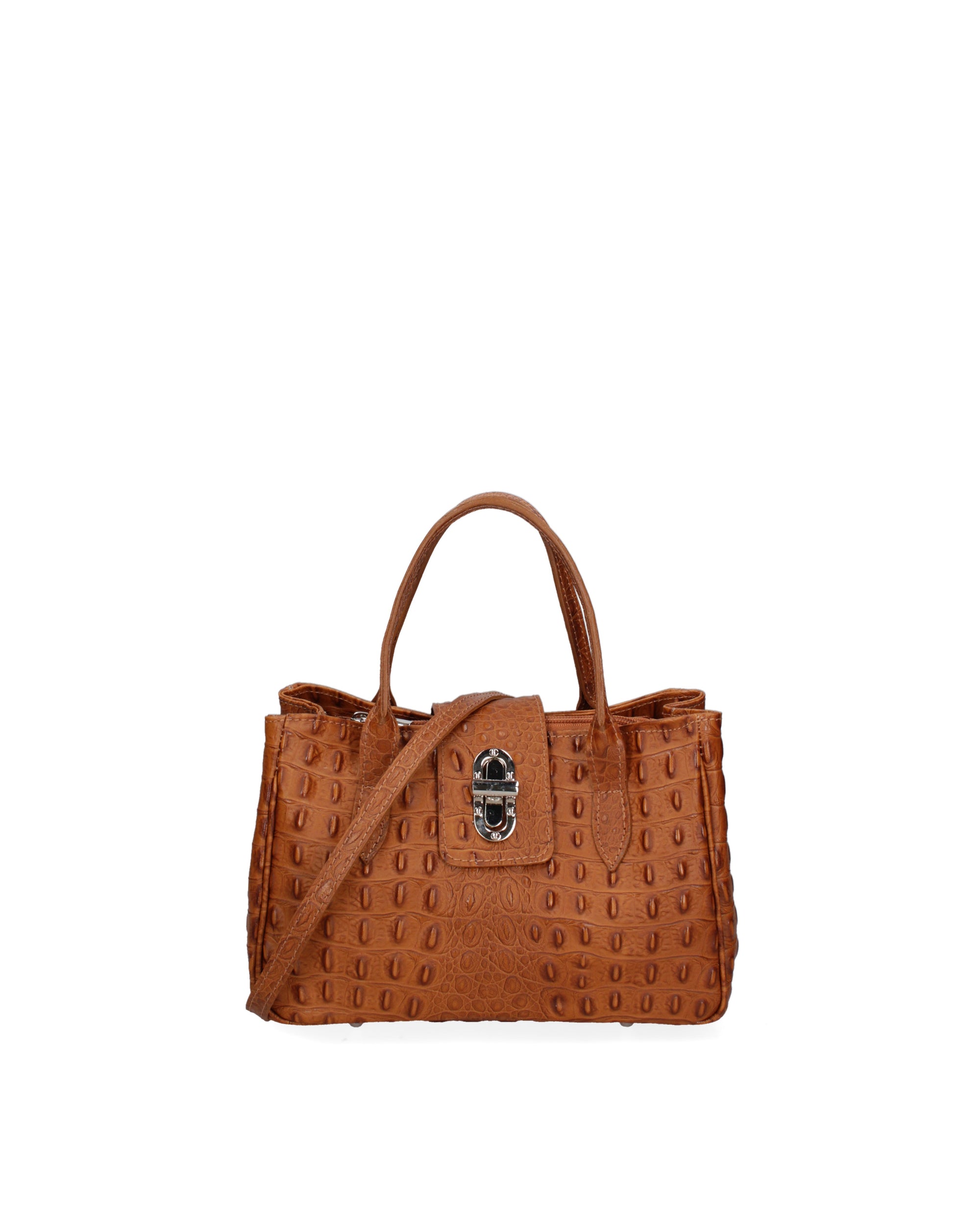 Cervo Borsa a tracolla da donna Vera pelle 7720-CUOIO 6 Chiara Ferretti