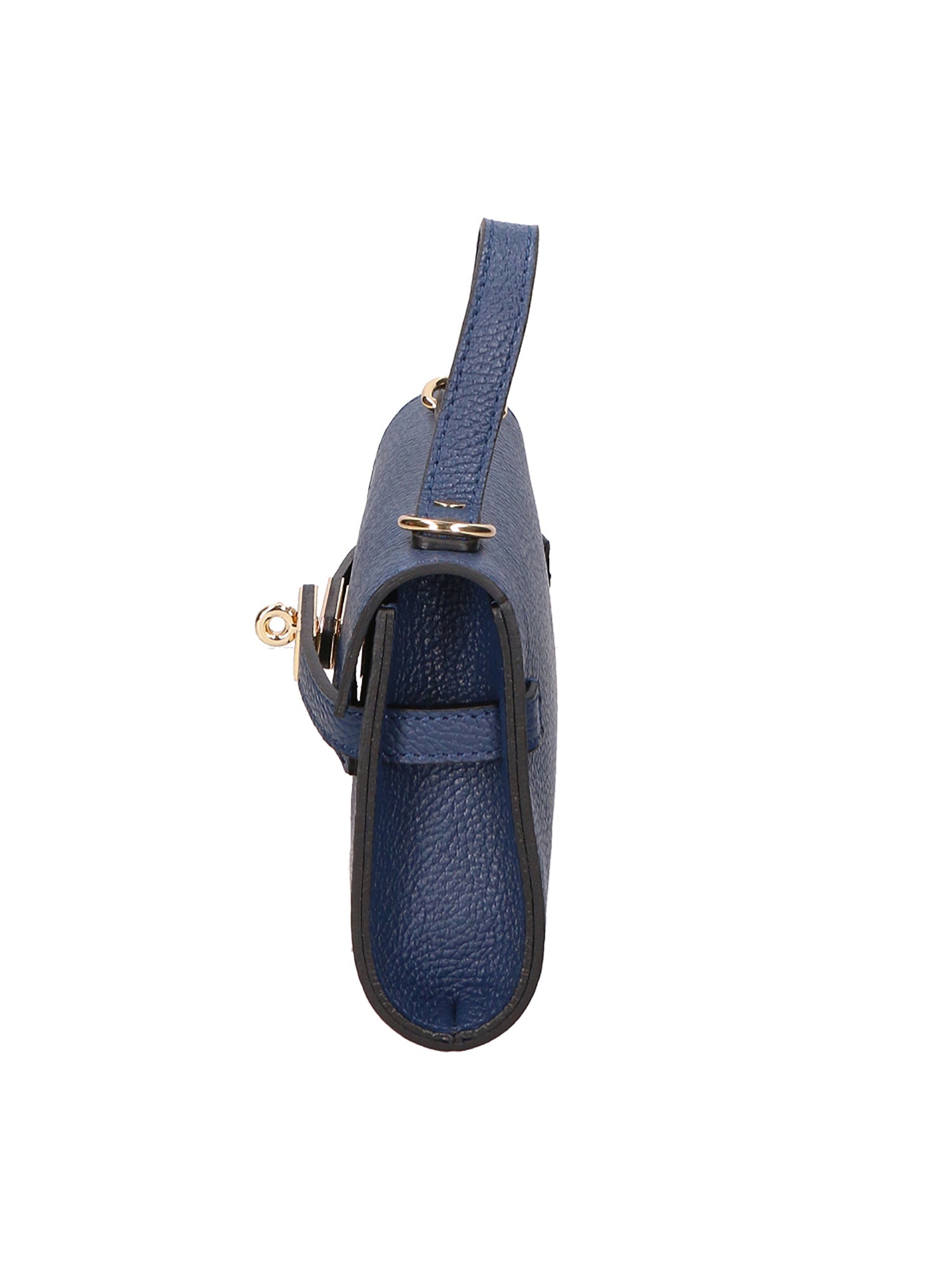 Uma Borsa a mano da donna Vera pelle 06525-D24 BLU JEANS Chiara Ferretti