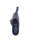 Uma Borsa a mano da donna Vera pelle 06525-D24 BLU JEANS Chiara Ferretti
