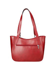 Eva Borsa a spalla da donna Vera pelle 9024-ROSSO RED Chiara Ferretti