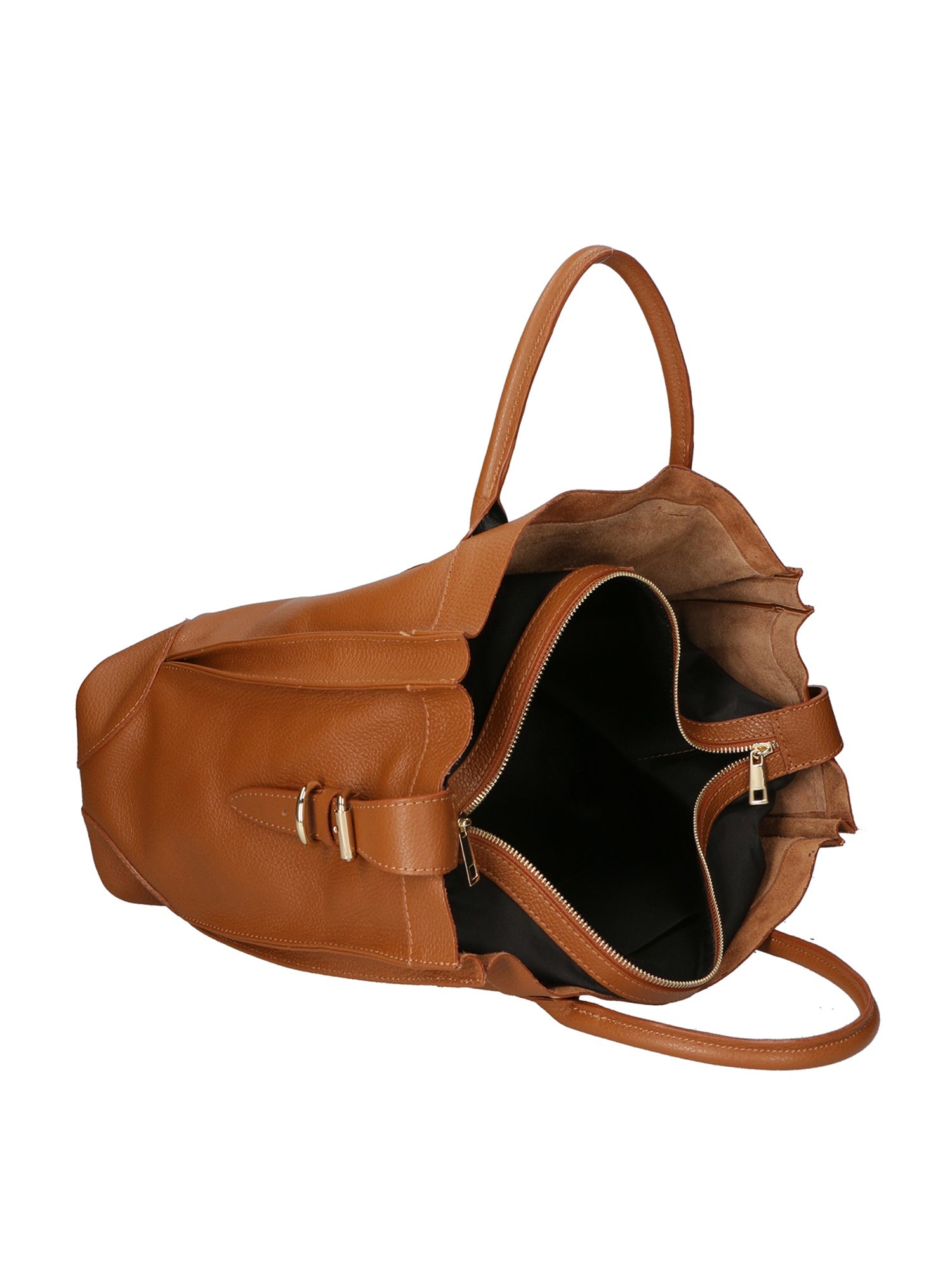 Borsa a mano da Donna Doralice in Vera Pelle Made in Italy 31x38x17 cm