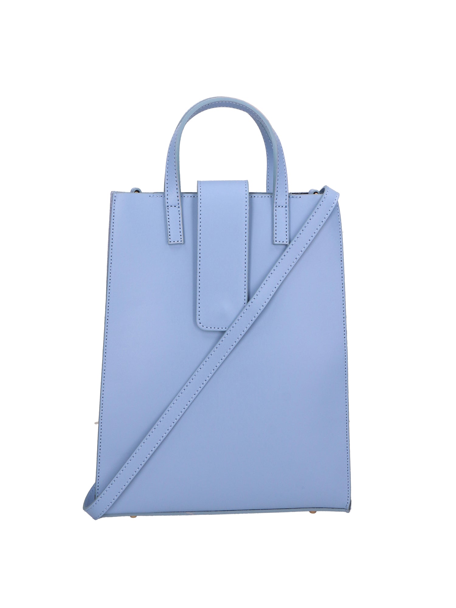 Giuseppina Borsa a mano da donna Vera pelle 05990-L220 AZZURRO+54 AZZURRO Chiara Ferretti