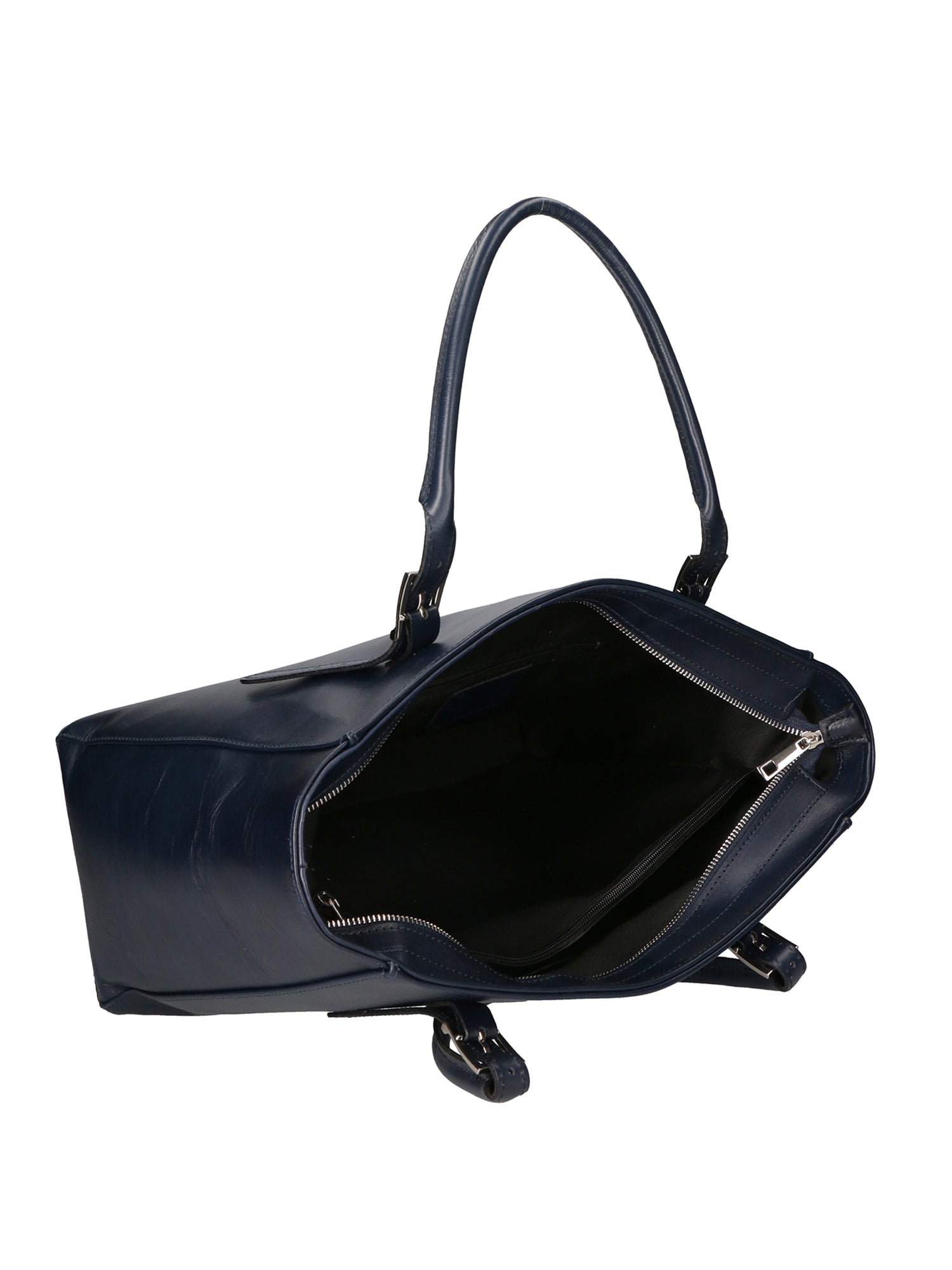 Fortunata Borsa a mano da donna Vera pelle 9119-BLU Chiara Ferretti