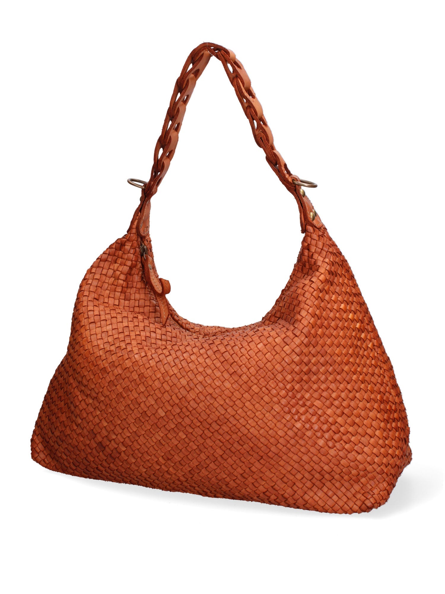 Asteria Borsa a spalla da donna Vera pelle 7799-CUOIO Chiara Ferretti