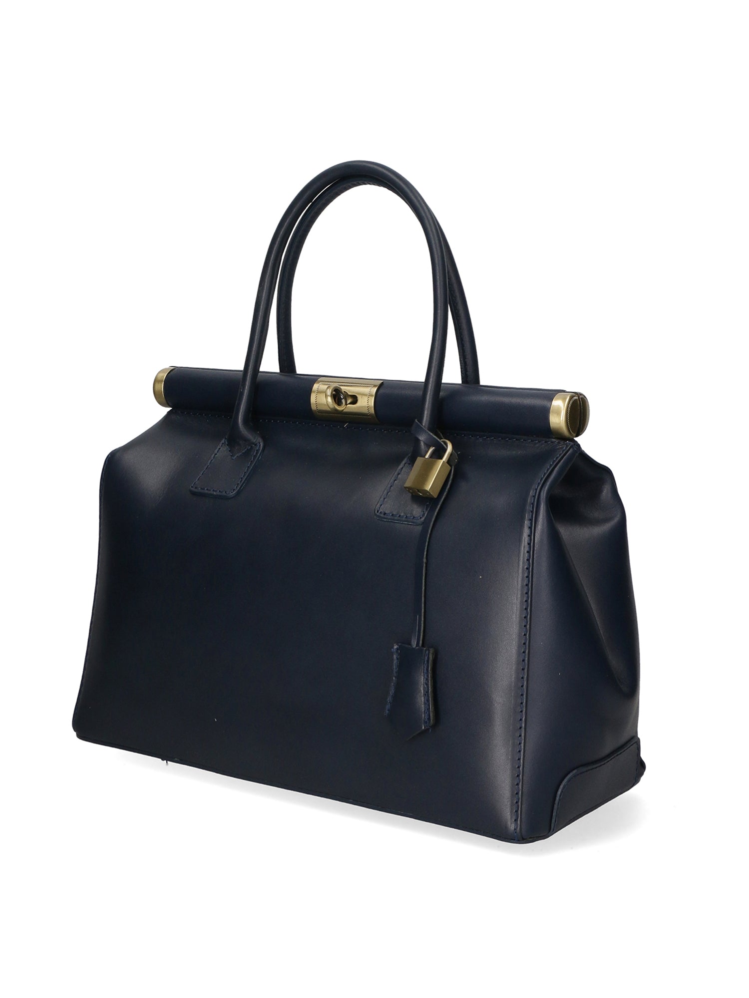 Federica Borsa a mano da donna Vera pelle 9106-BLU DARK BLUE Chiara Ferretti