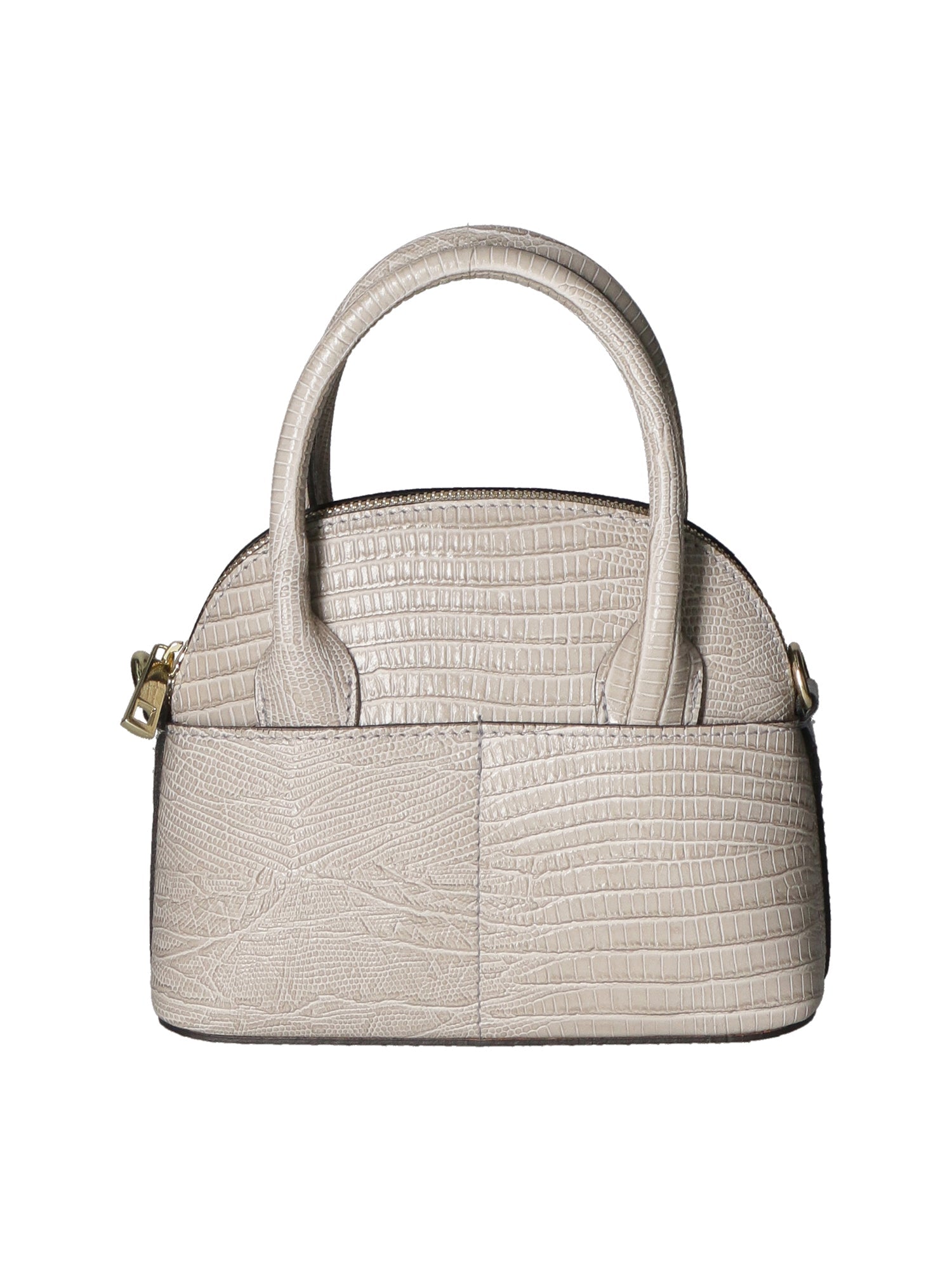 Perla Borsa a mano da donna Vera pelle 02865-LU16 GRIGIO GREY Chiara Ferretti