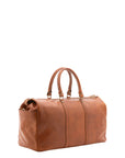 Borsa da viaggio unisex vera pelle 100% cotone 4546-MIELE Alessia Firenze