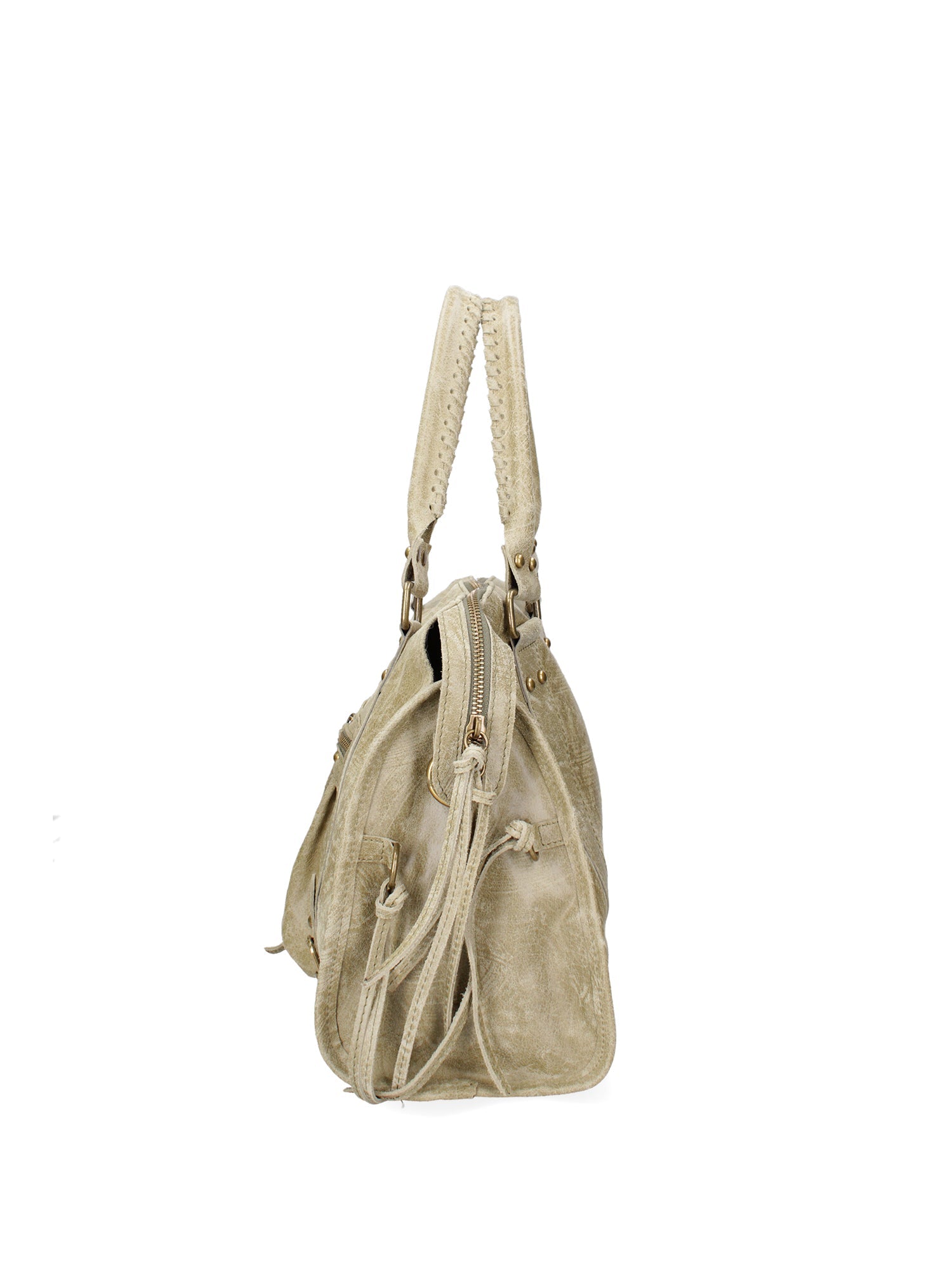 Elara Borsa a spalla da donna Vera pelle 06090-025 VERDE MILITARE Chiara Ferretti