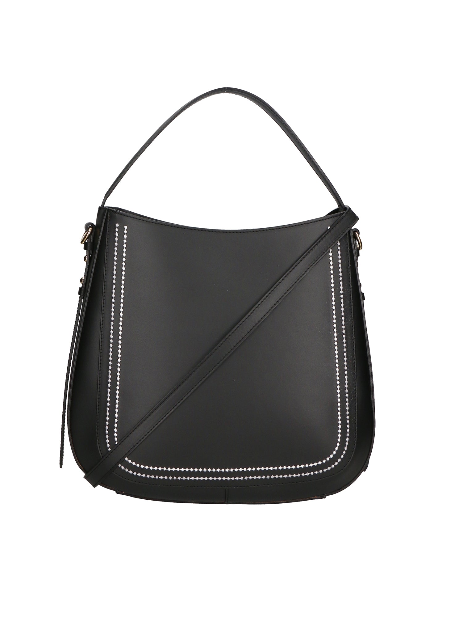 Gisella Borsa a mano da donna Vera pelle 05933-P218 NERO Chiara Ferretti