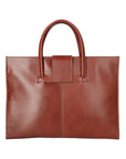 Evelina Borsa a mano da donna 100% pelle 9025-MARRONE Chiara Ferretti