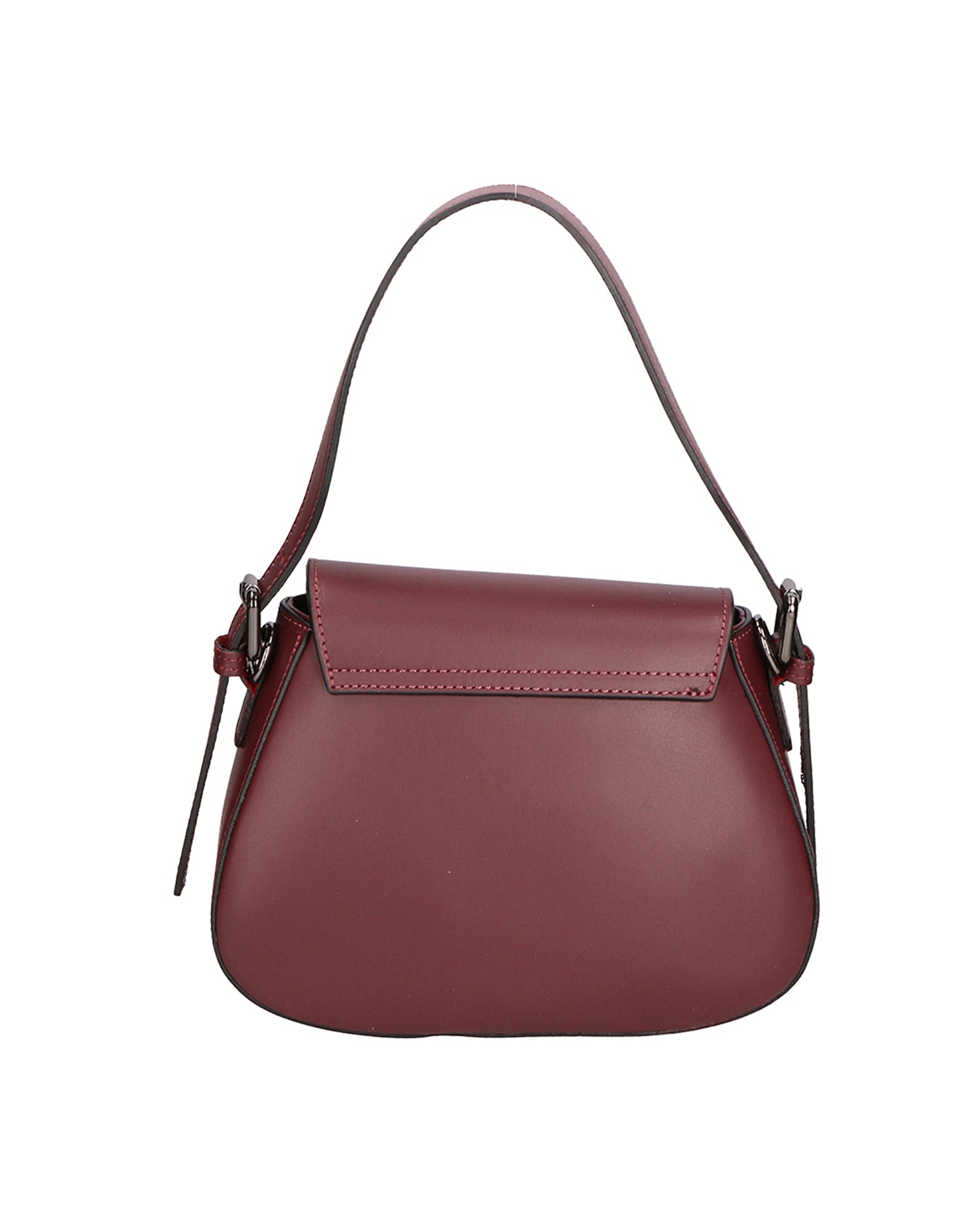 Valda Borsa a mano da donna Vera pelle 06523-L330 VINO Chiara Ferretti