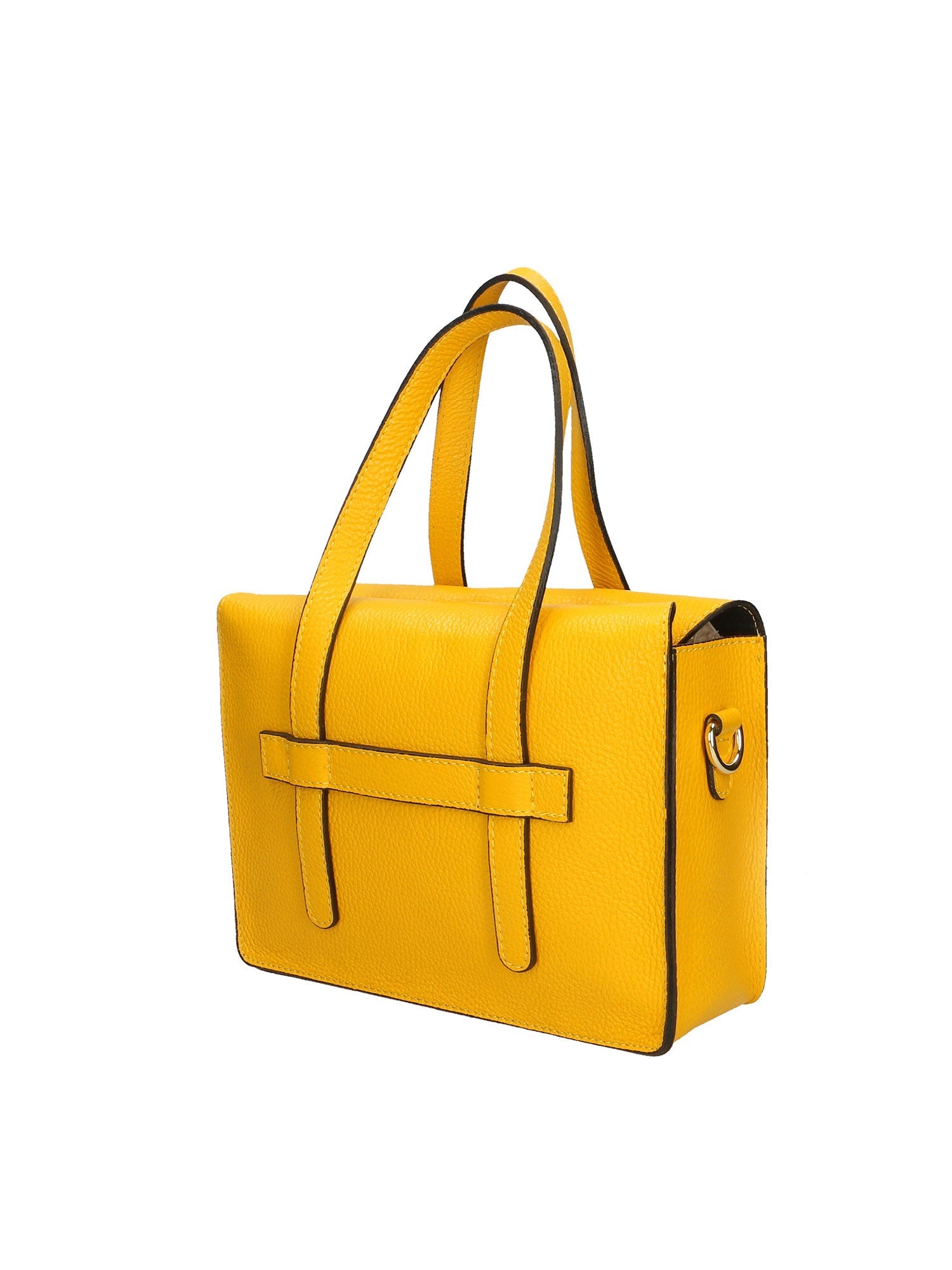 Cielia Borsa a mano da donna Vera pelle 191148-GIALLO Chiara Ferretti