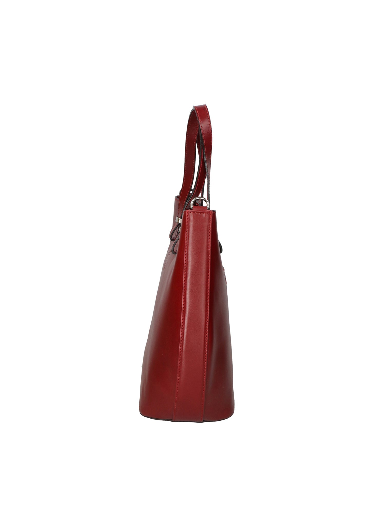 Egle Borsa a mano da donna Vera pelle 80046-ROSSO Chiara Ferretti