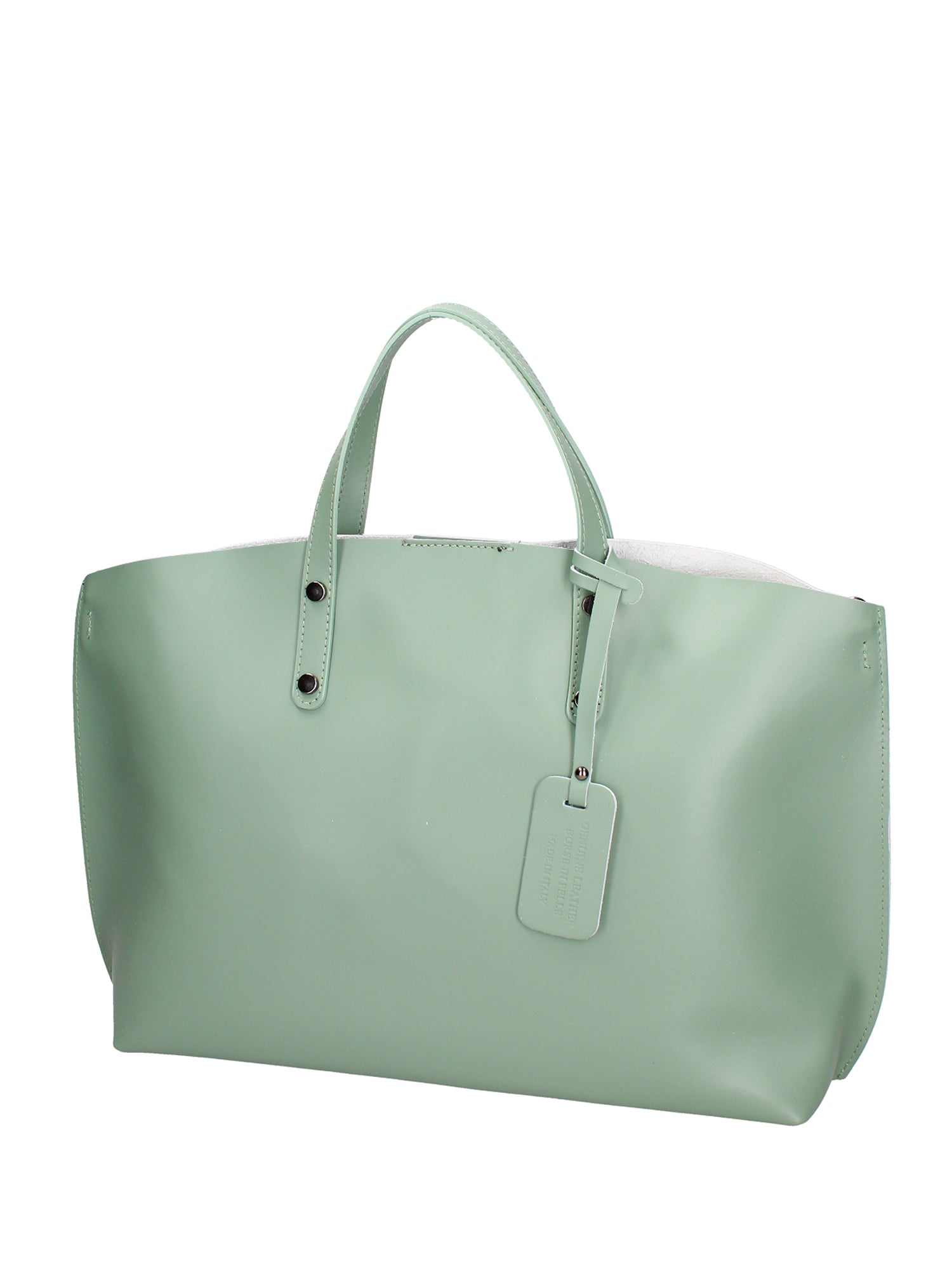 Lumena Borsa a mano da donna Vera pelle 2094-L896 MENTA Chiara Ferretti