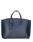 Lumena Borsa a mano da donna Vera pelle 2094-L318 BLU NAVY Chiara Ferretti