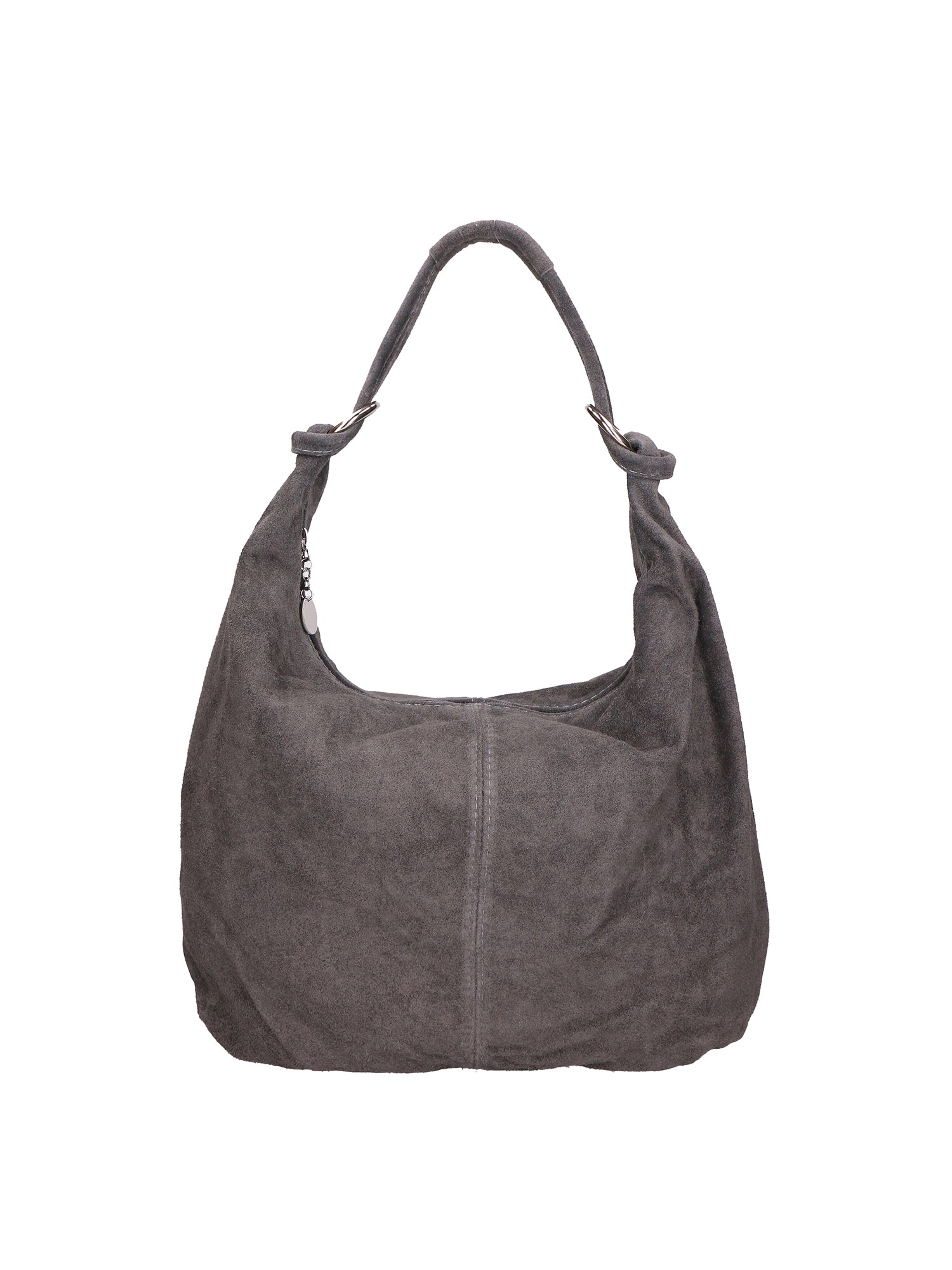 Valeria Borsa a spalla da donna Vera pelle 05280-042 GRIGIO SCURO Chiara Ferretti