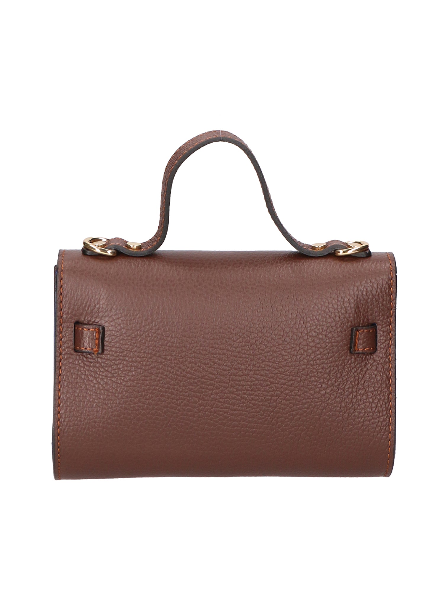 Uma Borsa a mano da donna Vera pelle 06525-D223 cioccolato Chiara Ferretti