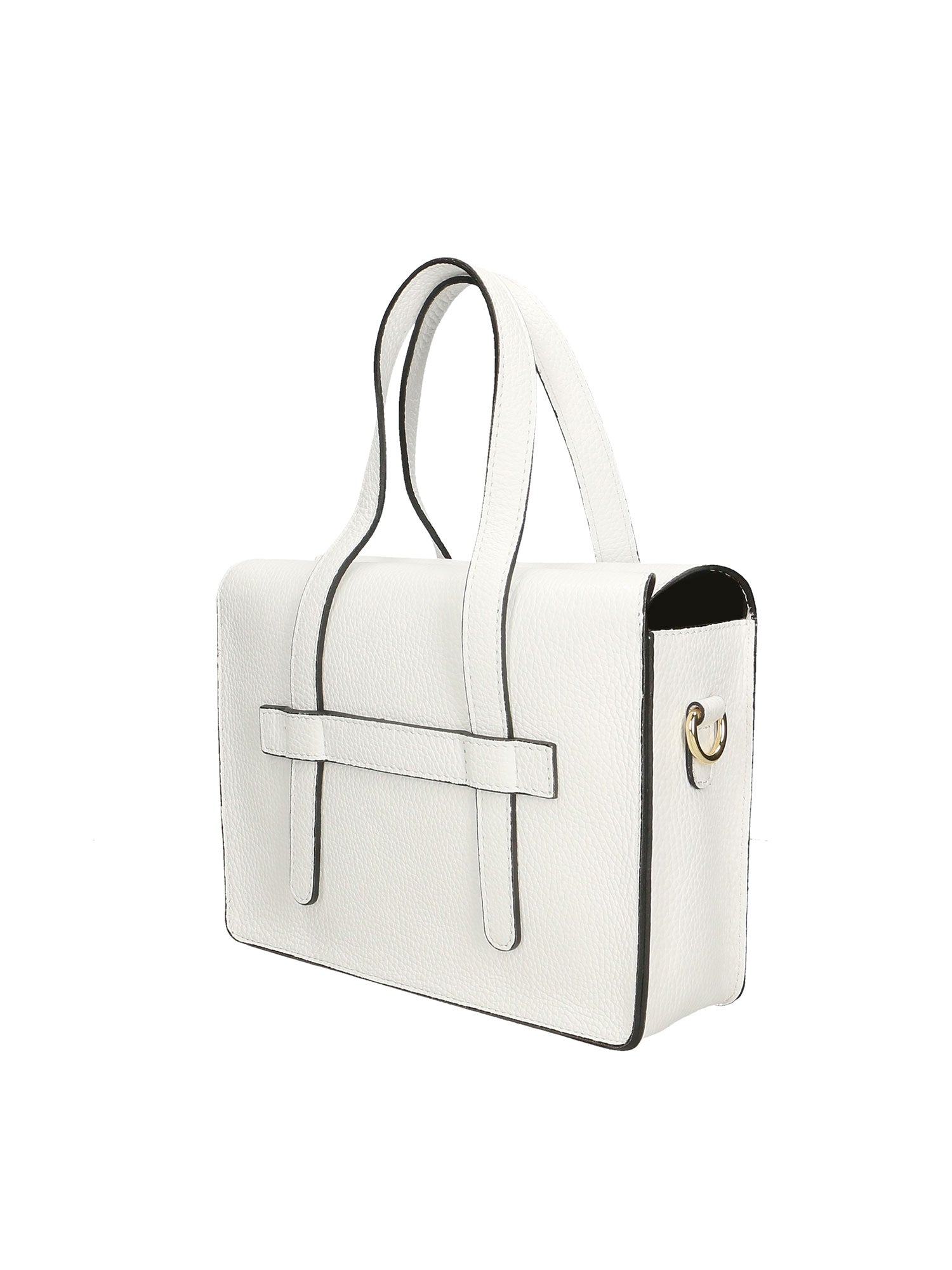 Cielia Borsa a mano da donna Vera pelle 191148-BIANCO Chiara Ferretti