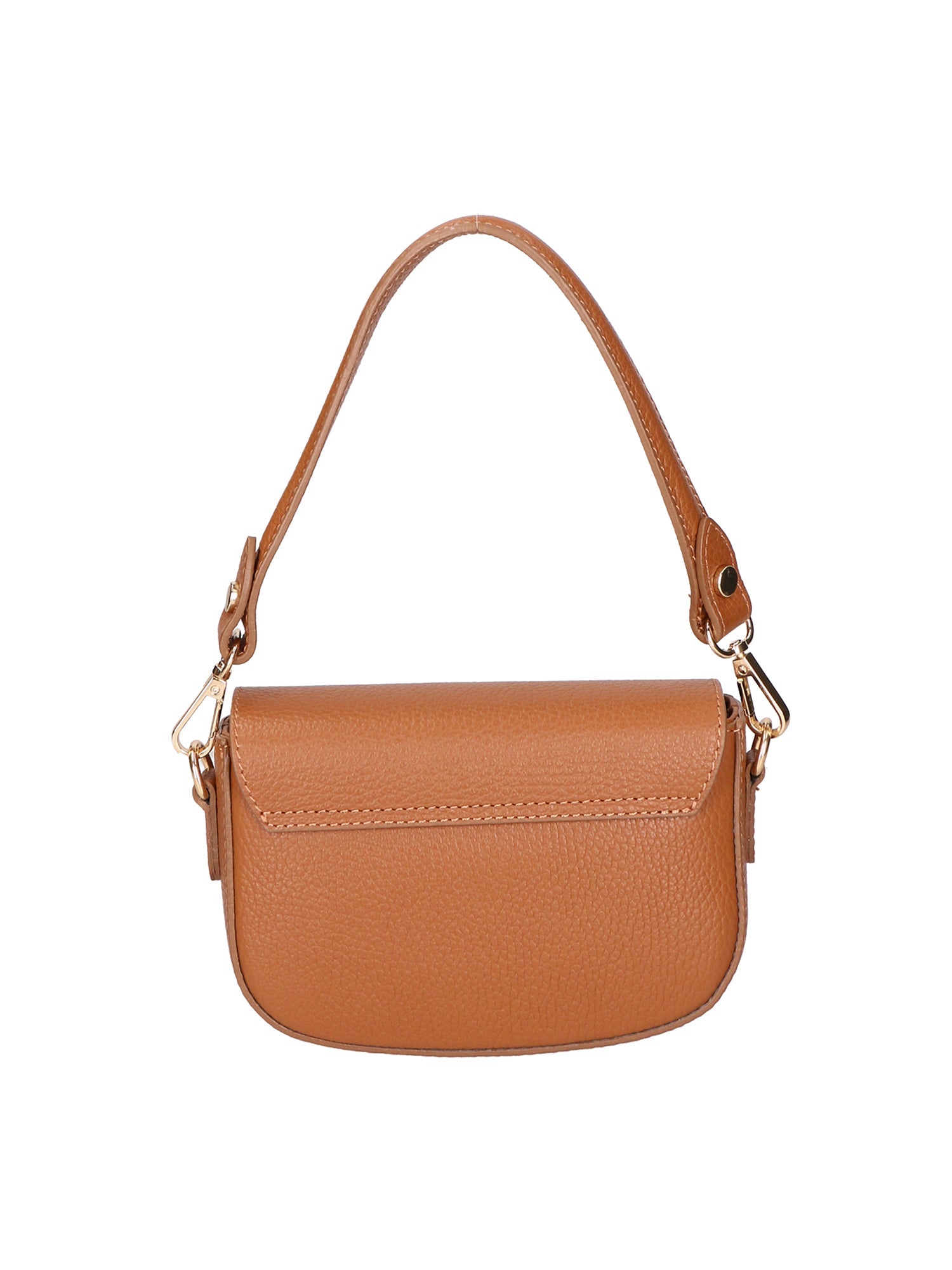 Viktoria Borsa a spalla da donna Vera pelle 06526-D17 CUOIO SCURO Chiara Ferretti