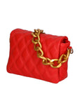 Adriana Borsa a mano da donna Vera pelle 04539-S58 ROSSO FUOCO Chiara Ferretti