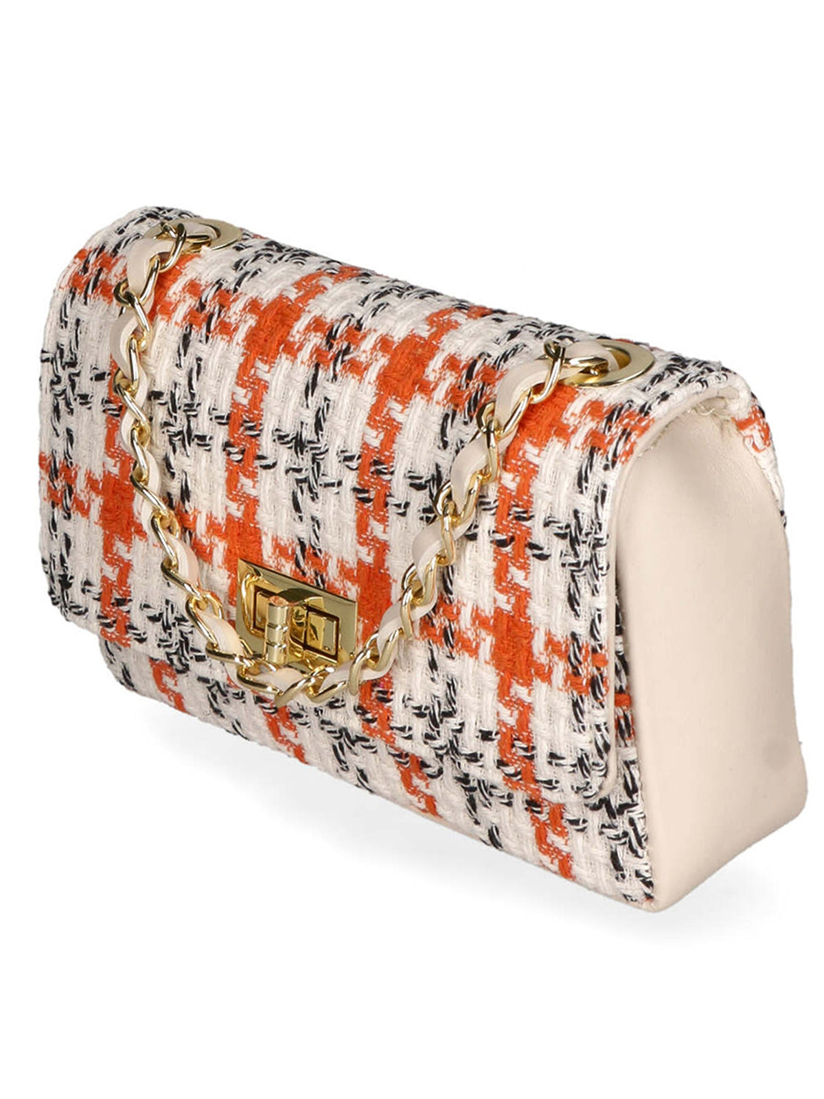 Aurélie Borsa a spalla da donna Cotone 05015-ARANCIONE Chiara Ferretti