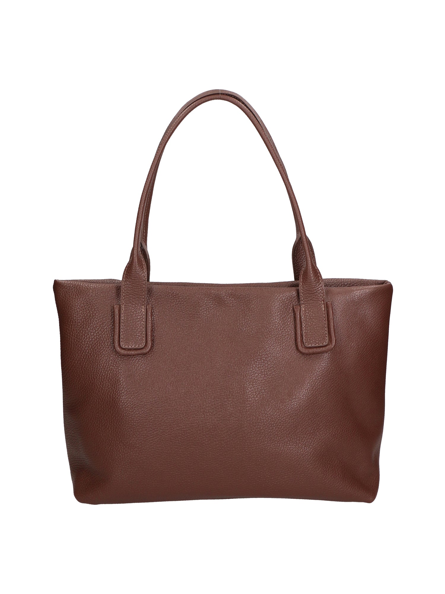 Lorena Borsa a spalla da donna Vera pelle 06506-D223 cioccolato Chiara Ferretti
