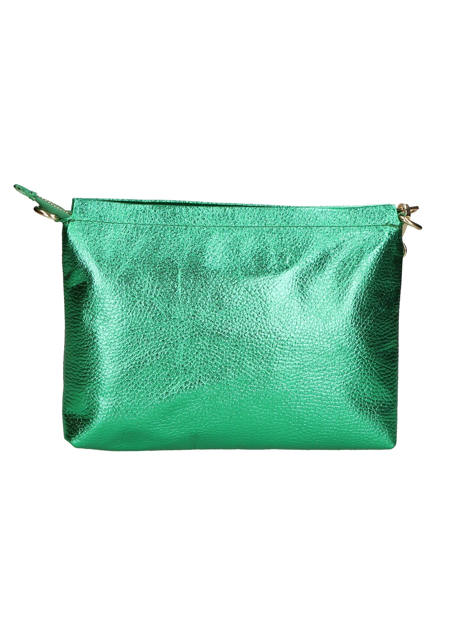 Giorgia Damen-Clutch aus echtem Leder, hergestellt in Italien, 19 x 27 x 2 cm
