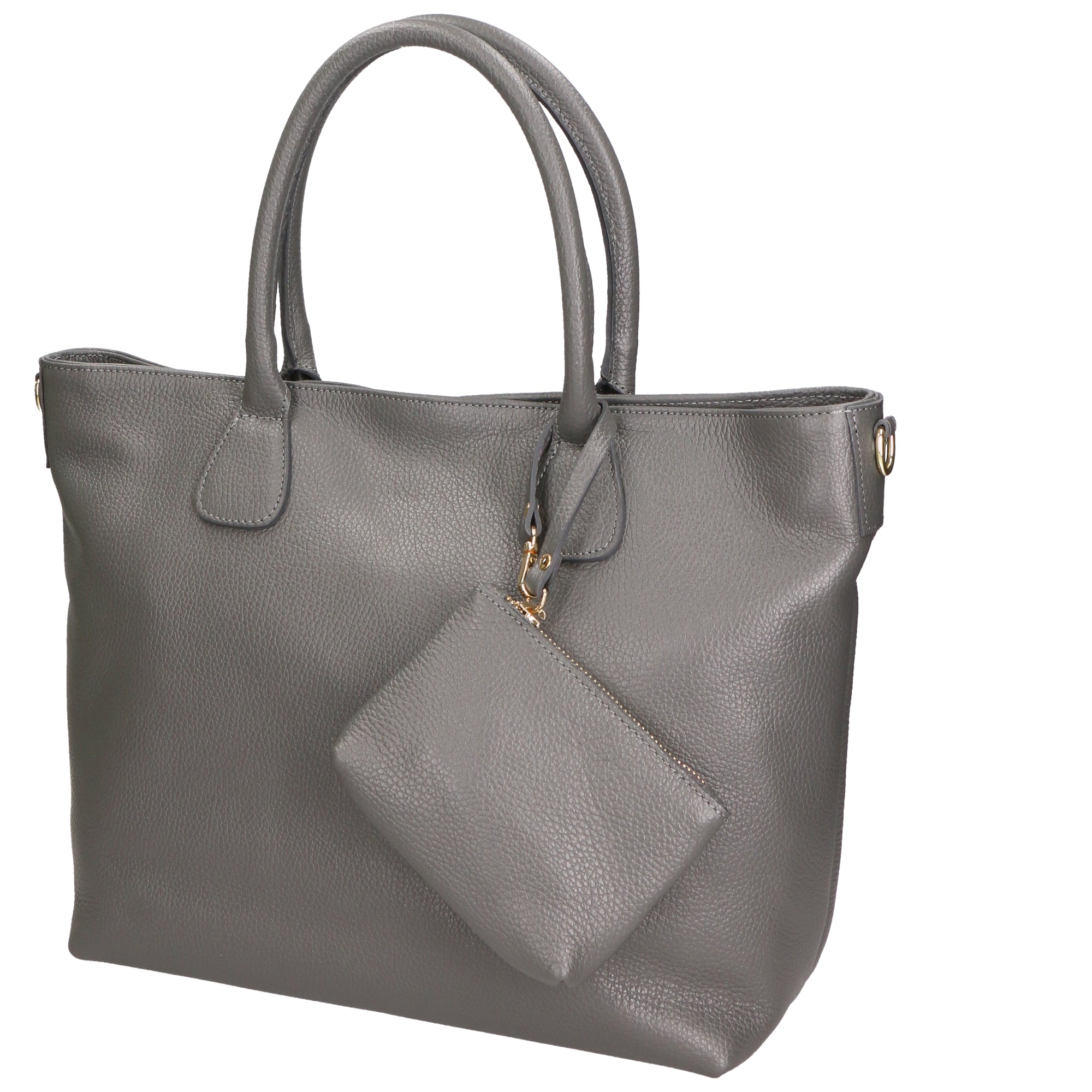 Sylvie Borsa a mano da donna 100% pelle 06520-D27 GRIGIO SCURO Chiara Ferretti
