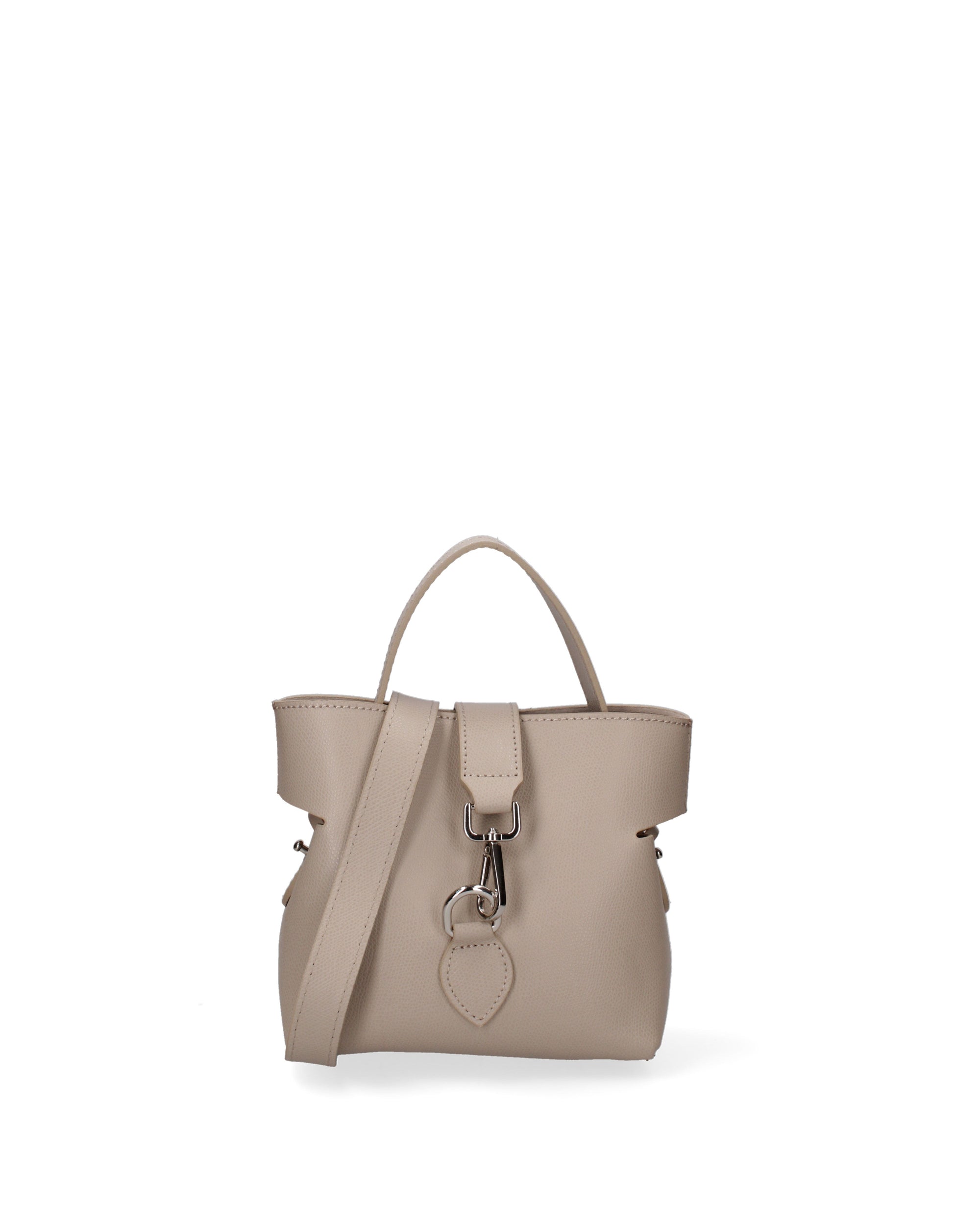 Modena Borsa a mano da donna Vera pelle 07380-PL05 CAPPUCCINO Chiara Ferretti