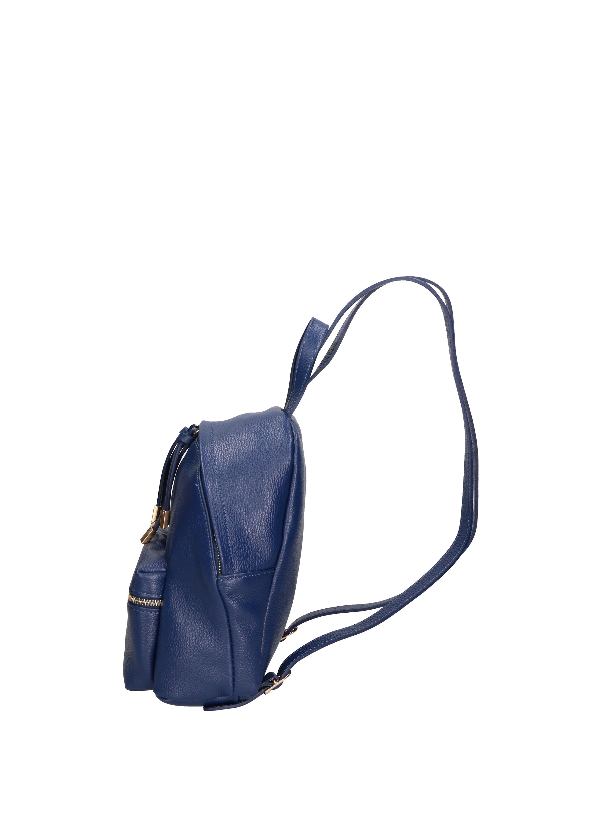 Liriope Borsa a mano da donna Vera Pelle 06515-D24 BLU JEANS Chiara Ferretti