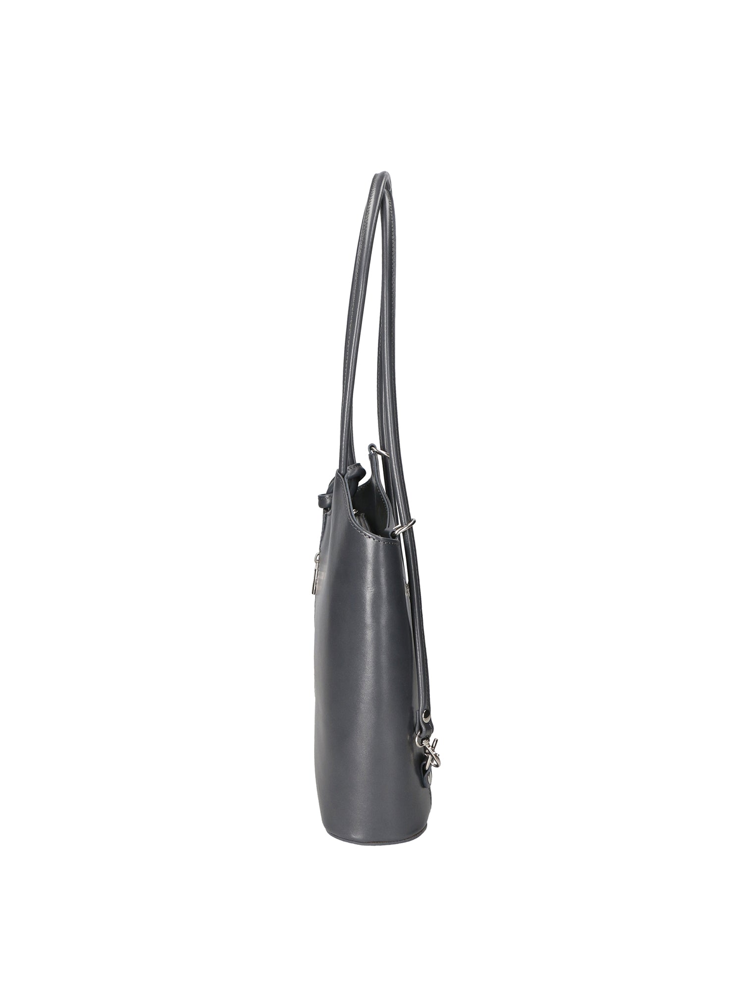 Fabiola Borsa a spalla da donna 100% pelle 9039-GRIGIO GREY Chiara Ferretti