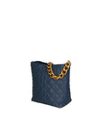 Adra Borsa a spalla da donna Vera pelle 04538-S24 BLU JEANS Chiara Ferretti