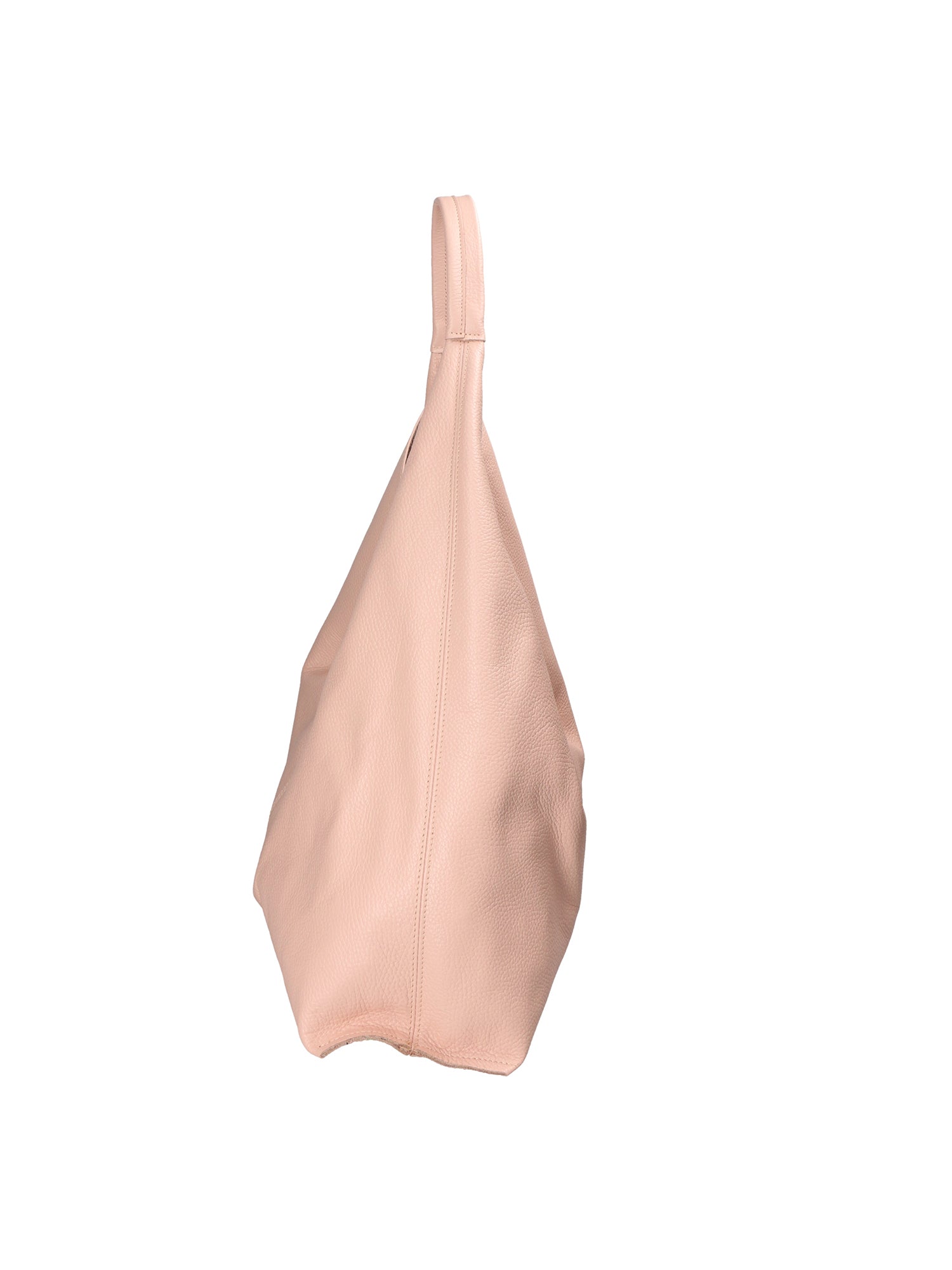 Ginger Damen-Schultertasche aus echtem Leder, hergestellt in Italien, 25 x 14 x 13 cm