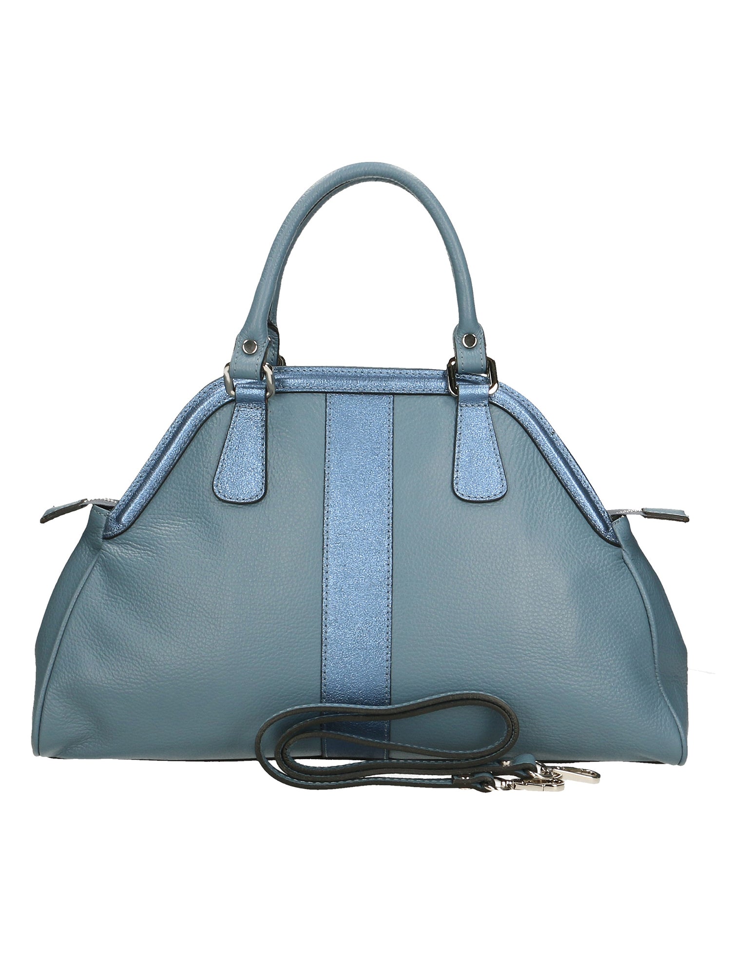 Emeraude Borsa a mano da donna Vera Pelle 6710-CIELO+CIELO Chiara Ferretti
