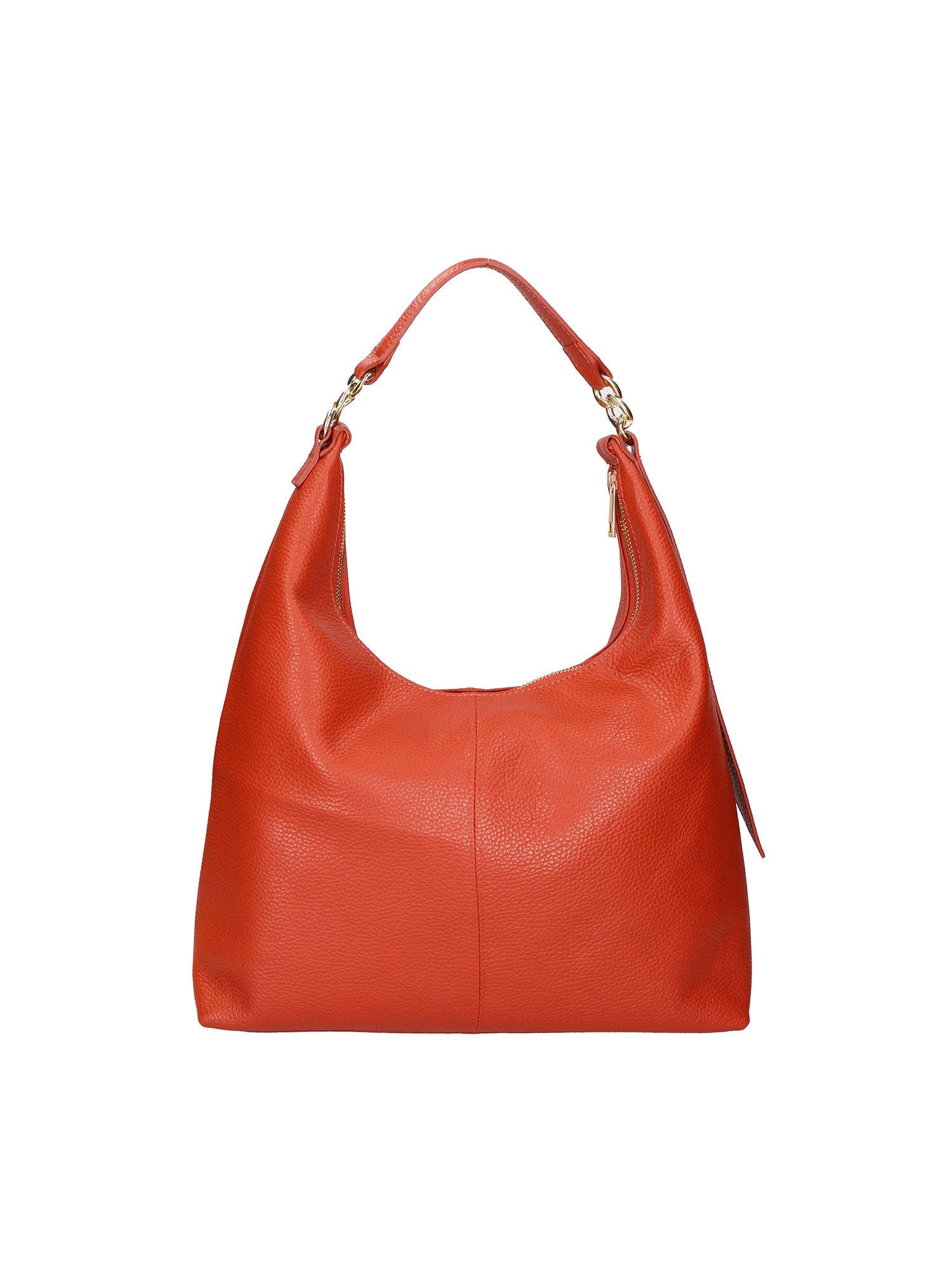 Ursula Borsa a spalla da donna Vera pelle 06673-D61 MATTONE(HP) Chiara Ferretti