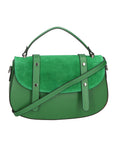 Genziana Borsa a mano da donna Vera pelle 05993-L160 VERDE+35 VERDE Chiara Ferretti