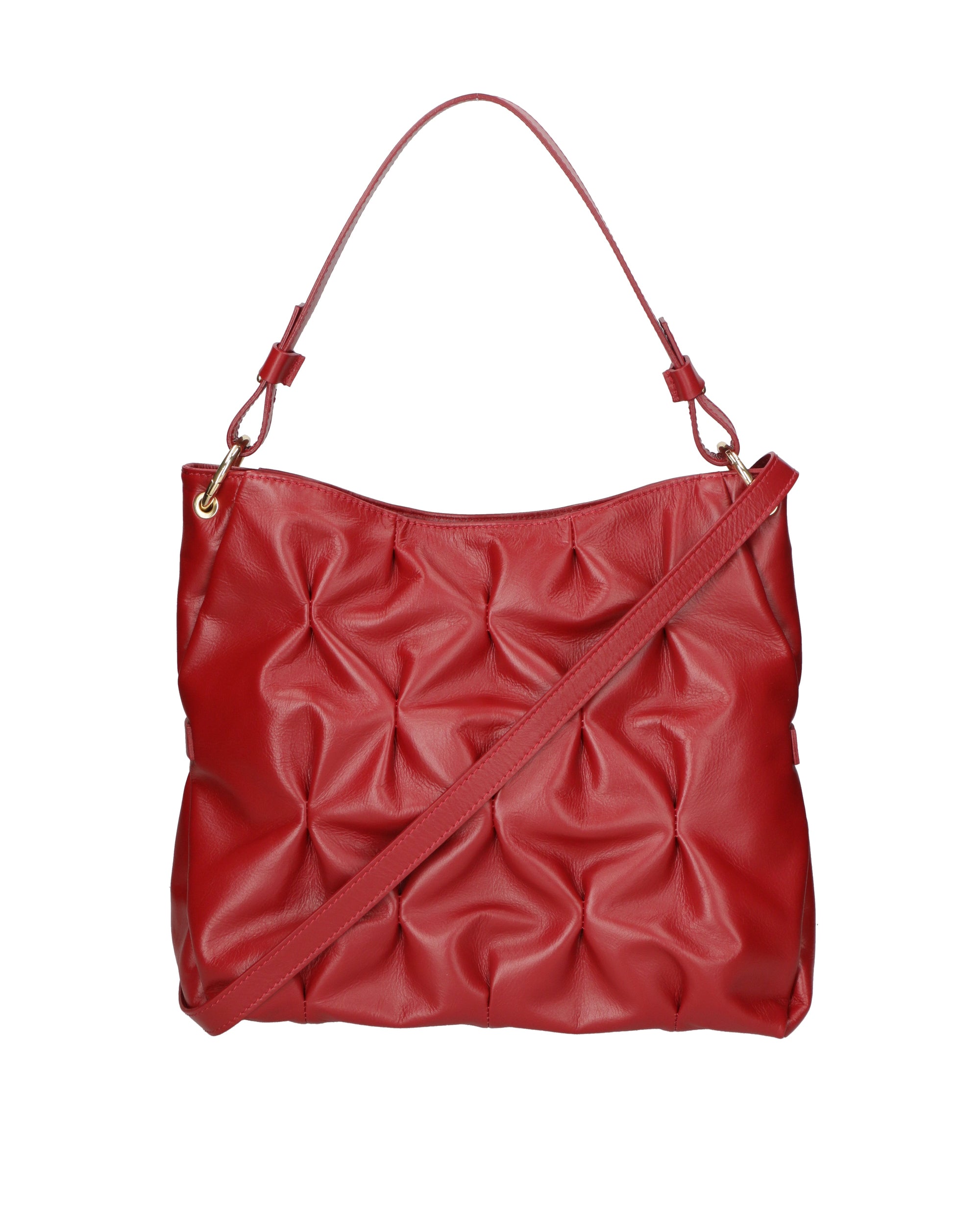 Auralie Borsa a spalla da donna Vera Pelle 03998-S10 RUBINO Chiara Ferretti